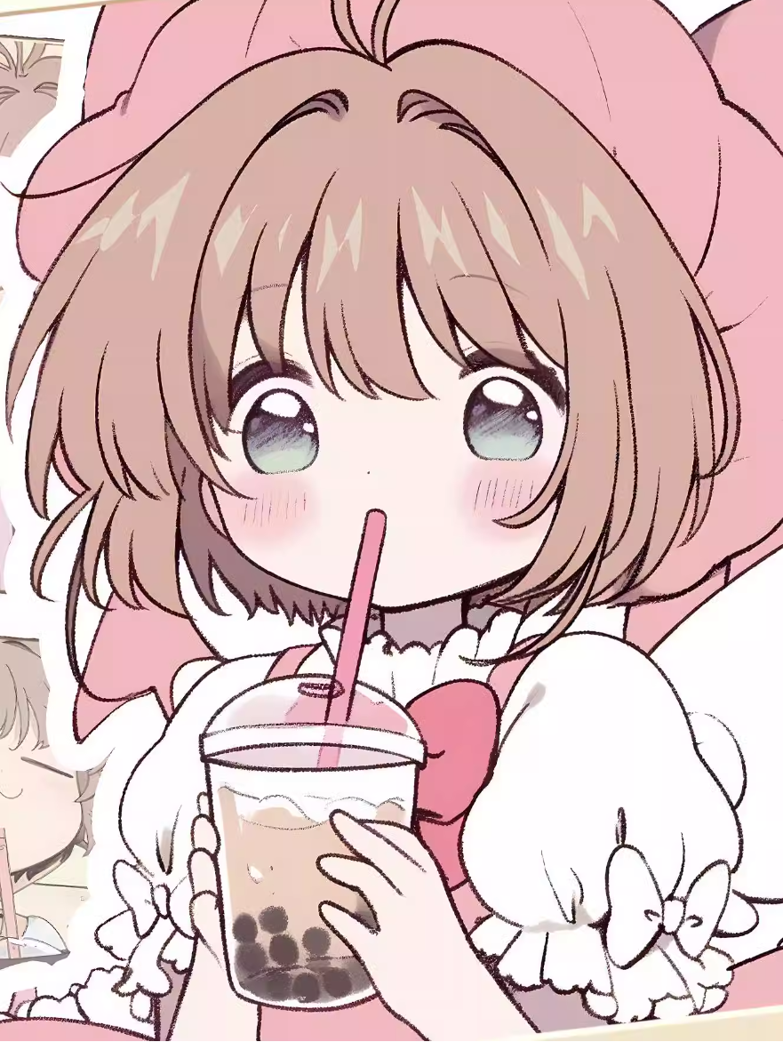 【Pre-sale】Decorative Painting of Milk Tea Sakura-Card Captor-XingKong Studio