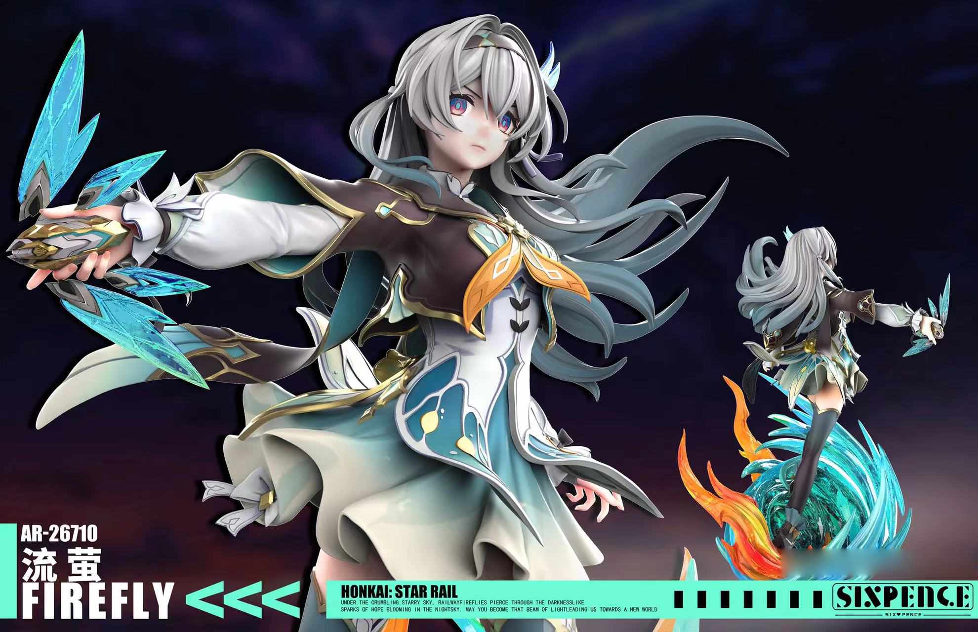 【Pre-sale】1/6 Scale Firefly-Honkai: Star Rail-Six Pence Studio