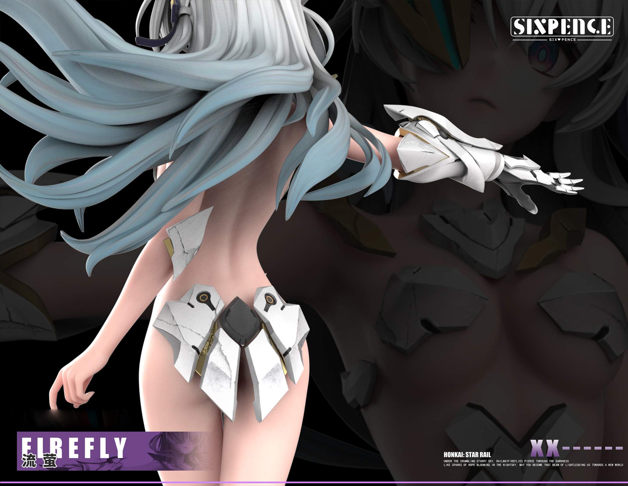 【Pre-sale】1/6 Scale Firefly-Honkai: Star Rail-Six Pence Studio