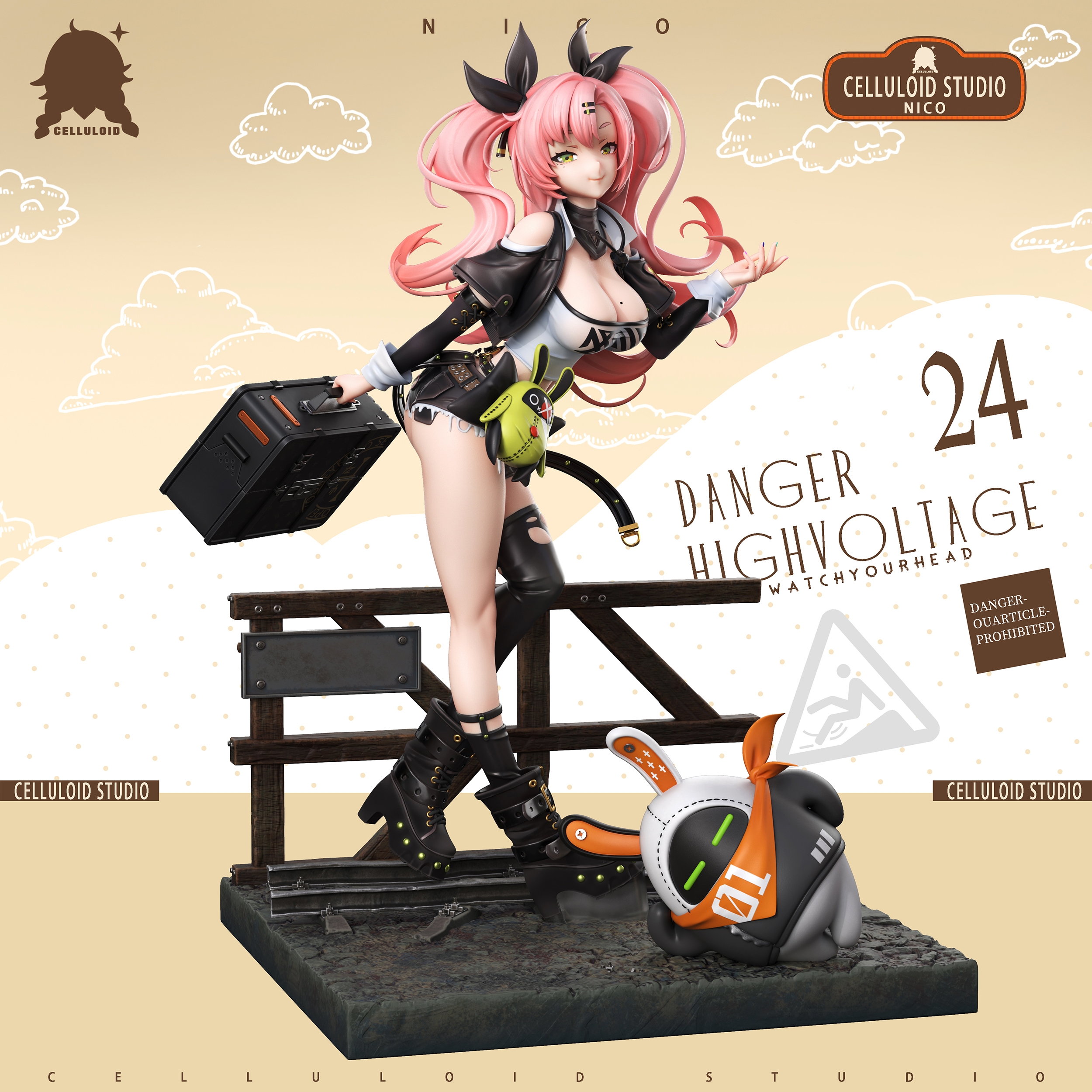 【Pre-sale】1/6 Scale Nicole Demara With LED-Zenless Zone Zero-Celluloid Studio