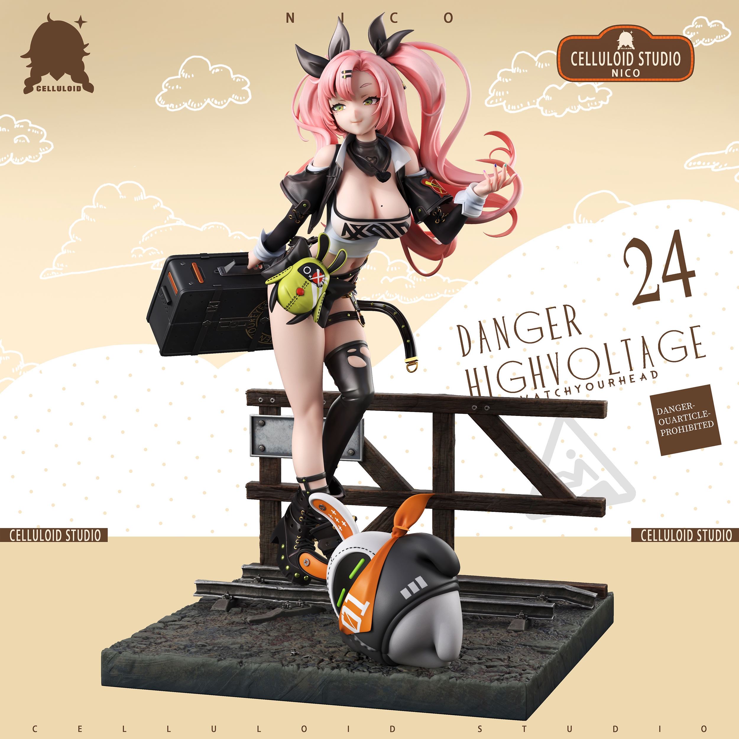 【Pre-sale】1/6 Scale Nicole Demara With LED-Zenless Zone Zero-Celluloid Studio