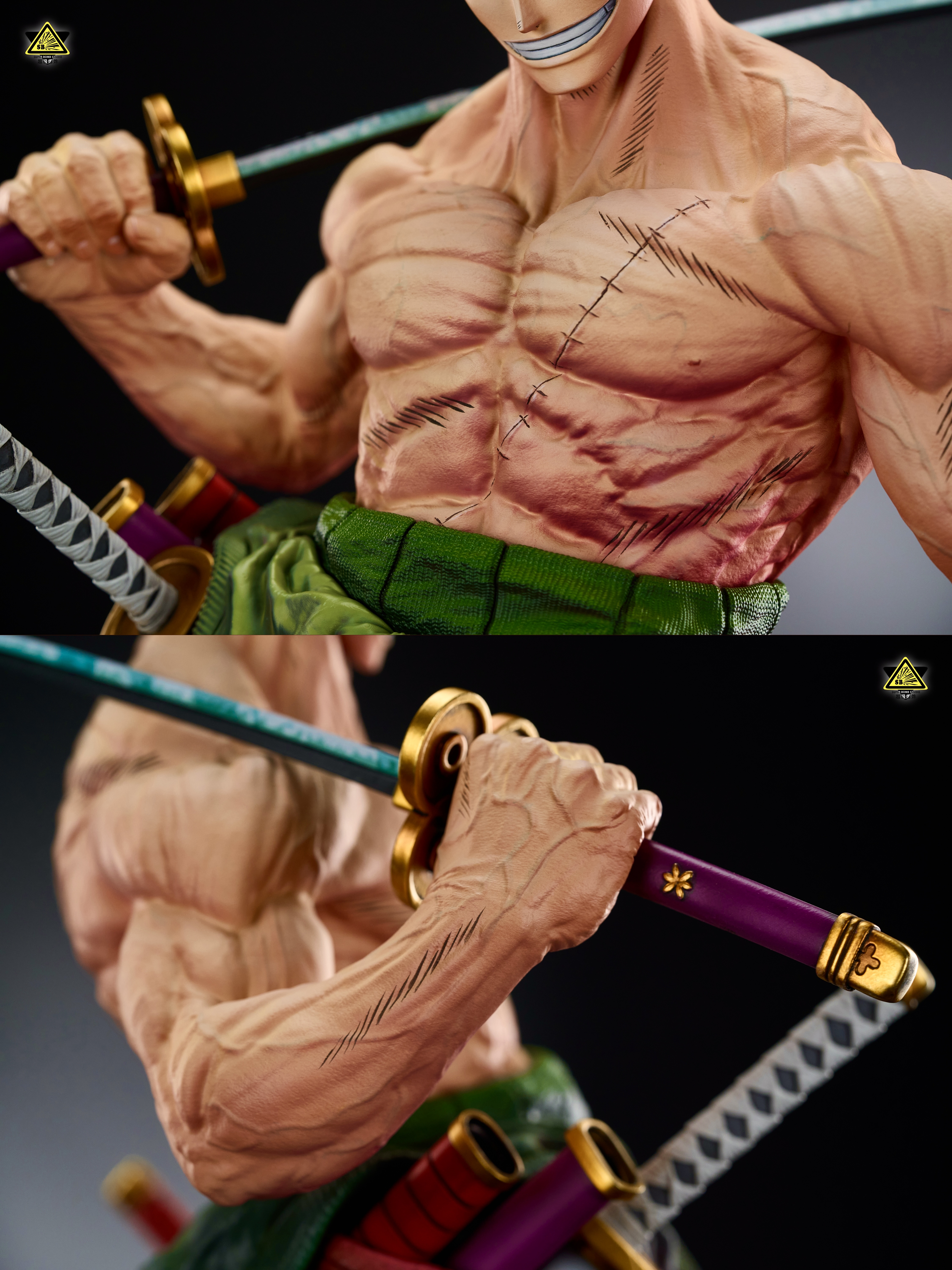 【Sold out】1/4 & POP Scale Standing Zoro-SBS（Super Bomb Studio）