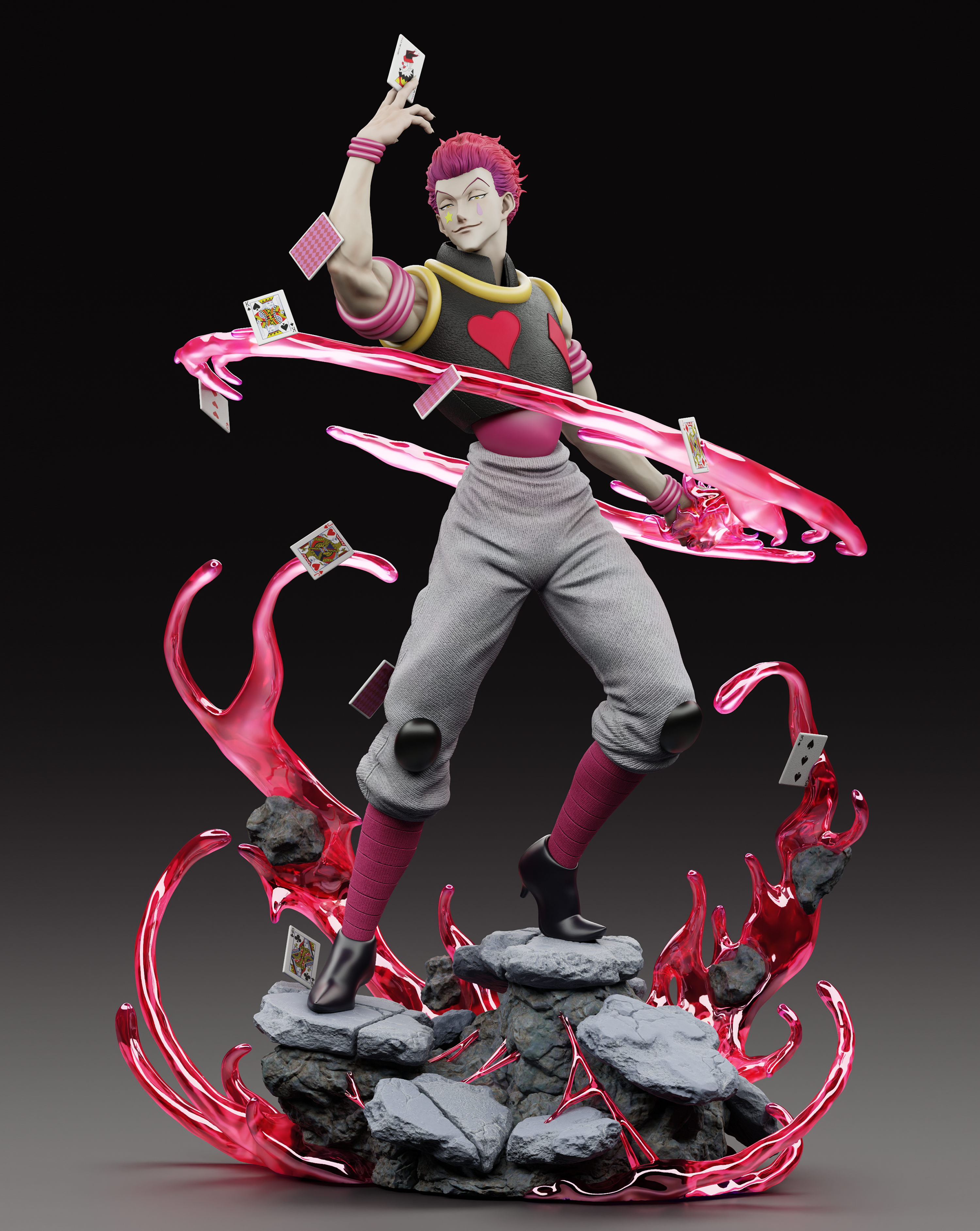 【Pre-sale】1/6 & 1/4 Scale Hisoka-HUNTER×HUNTER-Player 1 Studio