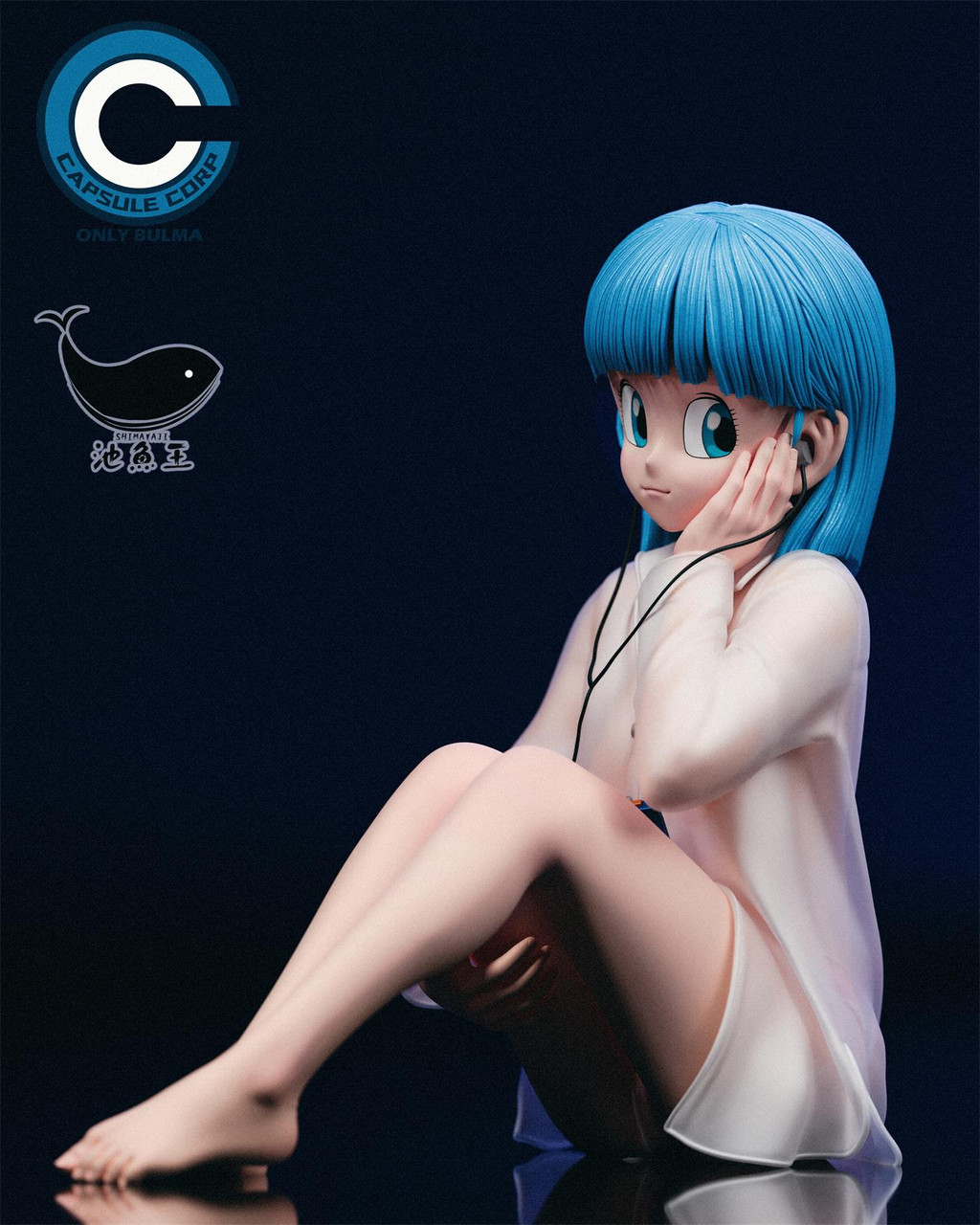 【Pre-sale closed】Bulma with LED-SHIMA AJI & CAPSULE CORP Studios