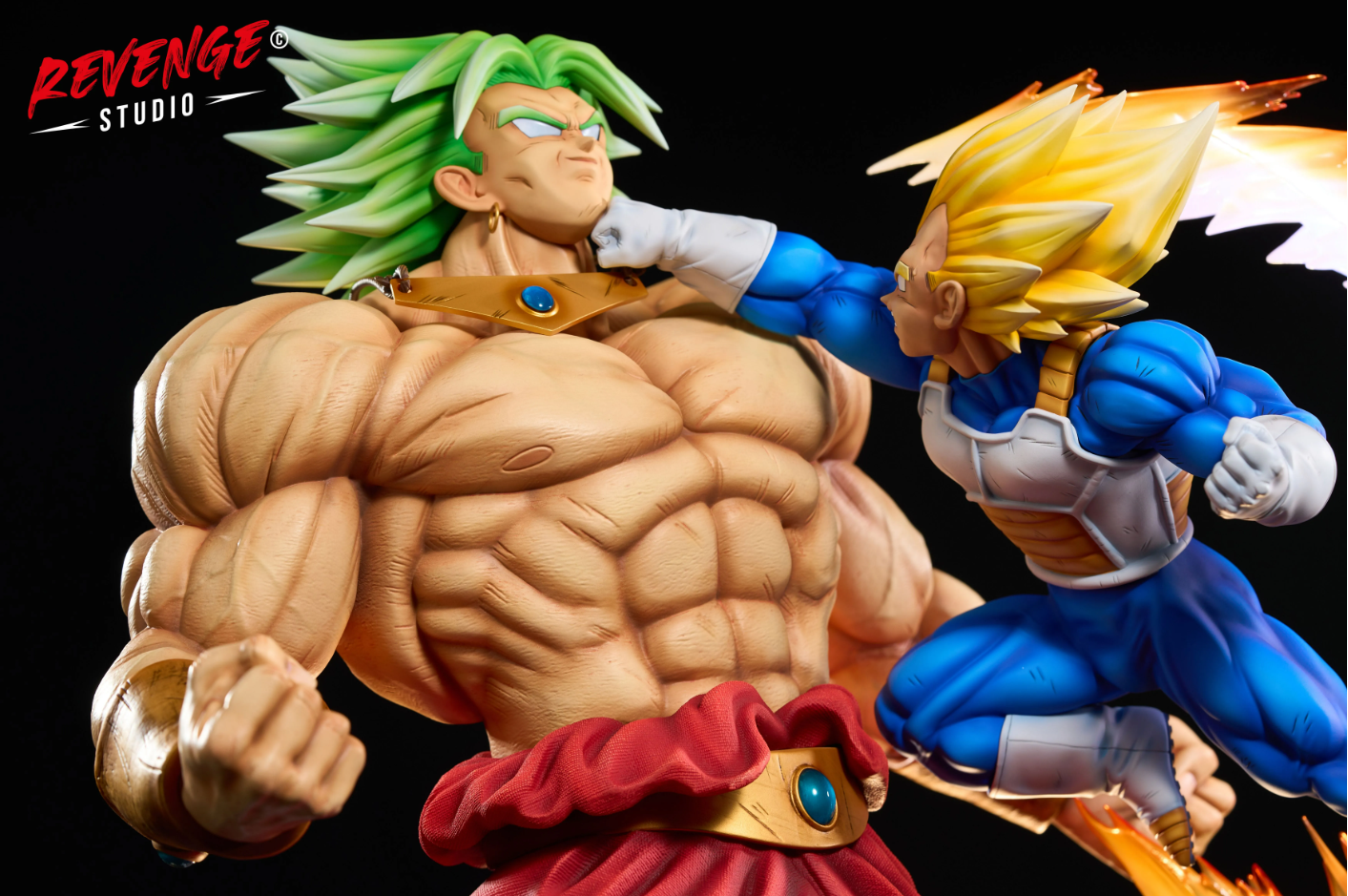 【Pre-sale】1/6 Scale Broly VS Vegeta-Revenge Studio