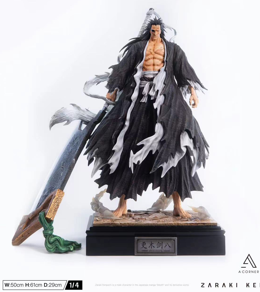 【Sold out】1/6 & 1/4 Scale Kenpachi Zaraki-A CORNER Studio