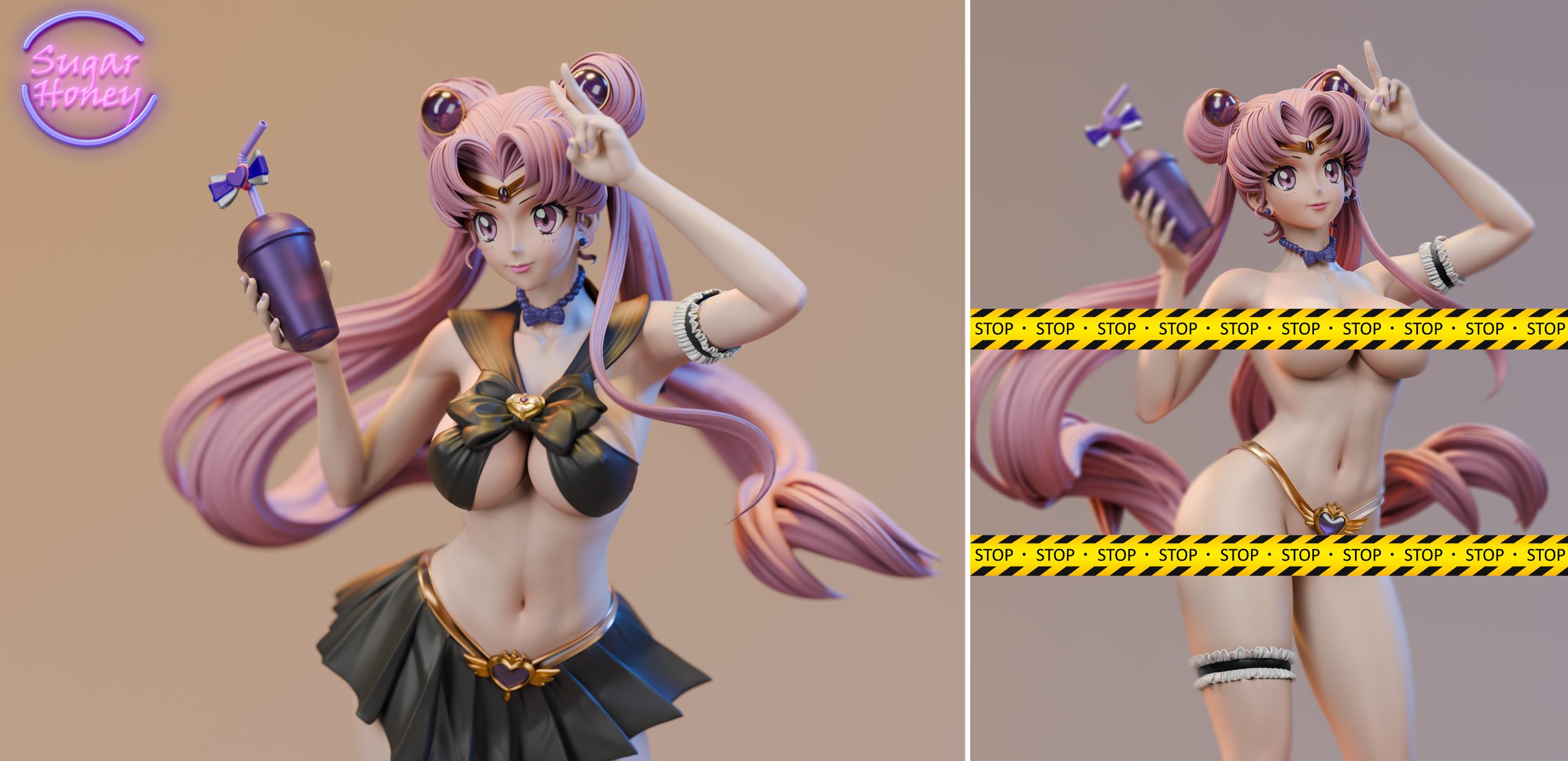 【Last one】1/6 Scale 002 Swimming Suit Tsukino Usagi-Sailor Moon-Sugar Honey Studio