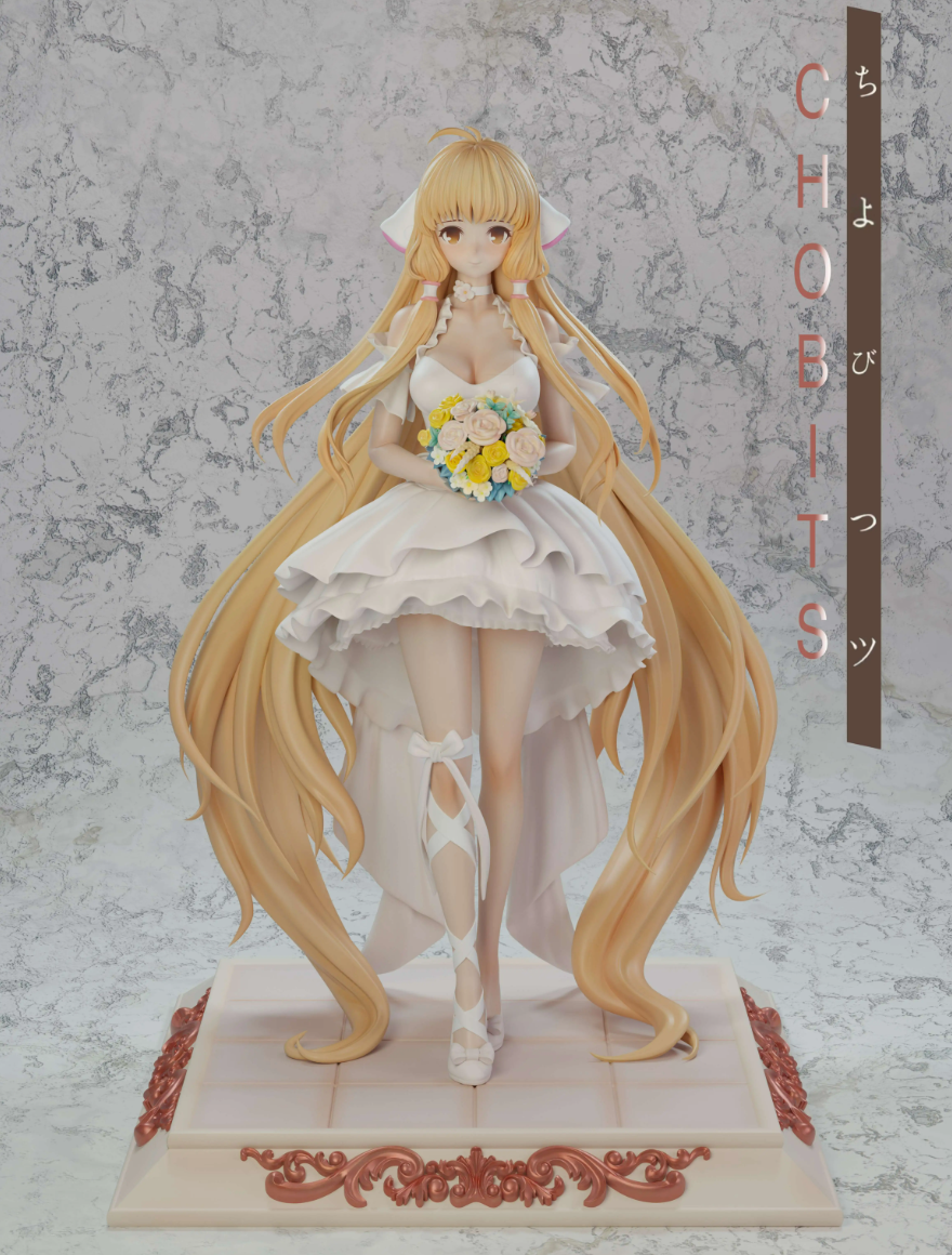 【Sold out】1/6 Scale Wedding Dress Original Color Chi-Chobits-Beast Studio
