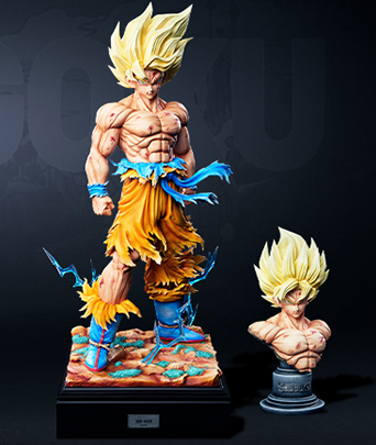 【Pre-sale】1/6 & 1/4 & 1/2 Scale First Meet Super Saiyan Son Goku-∞ Studio