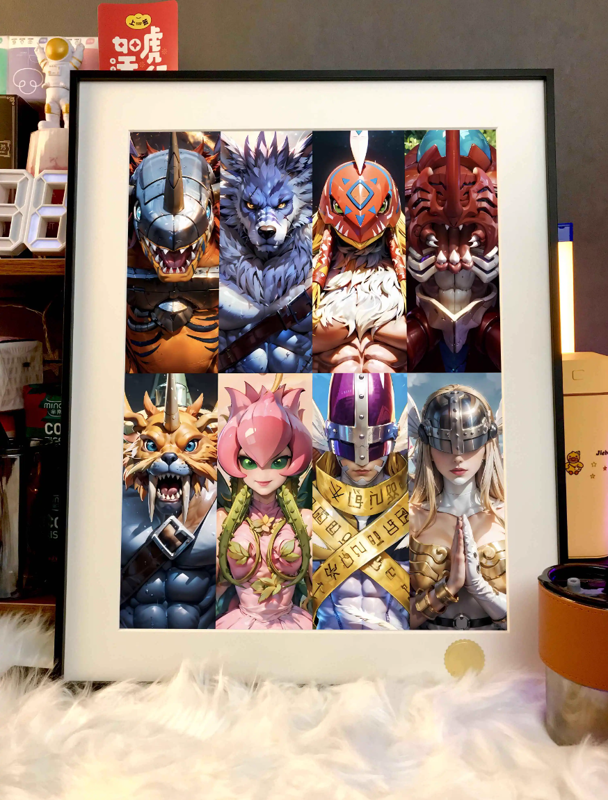 【Pre-sale】Decorative Painting of Digitmon Adventure-XingKong Studio