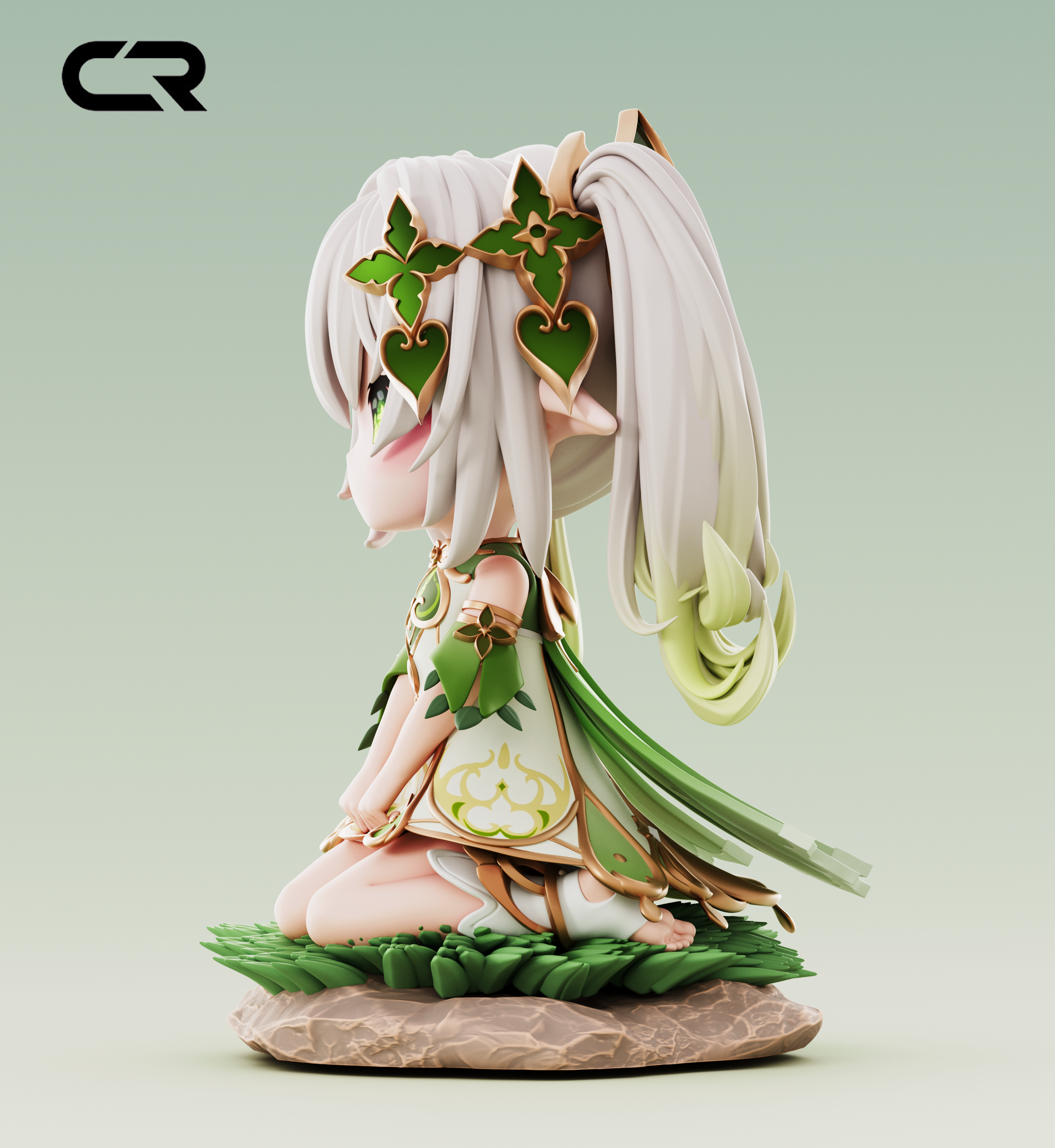 【Pre-sale】Q Version Sitting Nahida-Genshin Impact-CR Studio