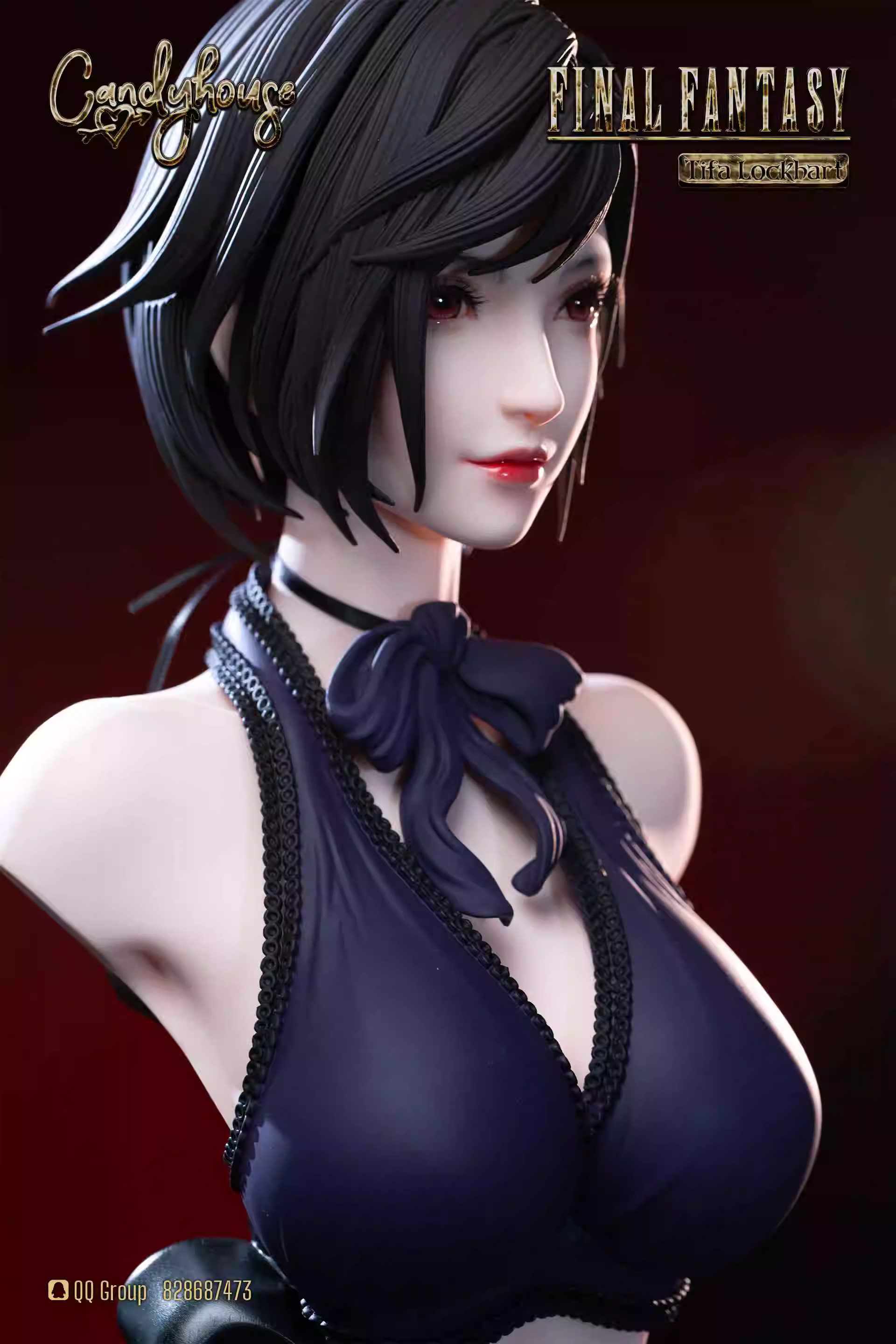 【Pre-sale】1/3 Scale Bust of Tifa-(FF7) Final Fantasy-CandyHouse Studio