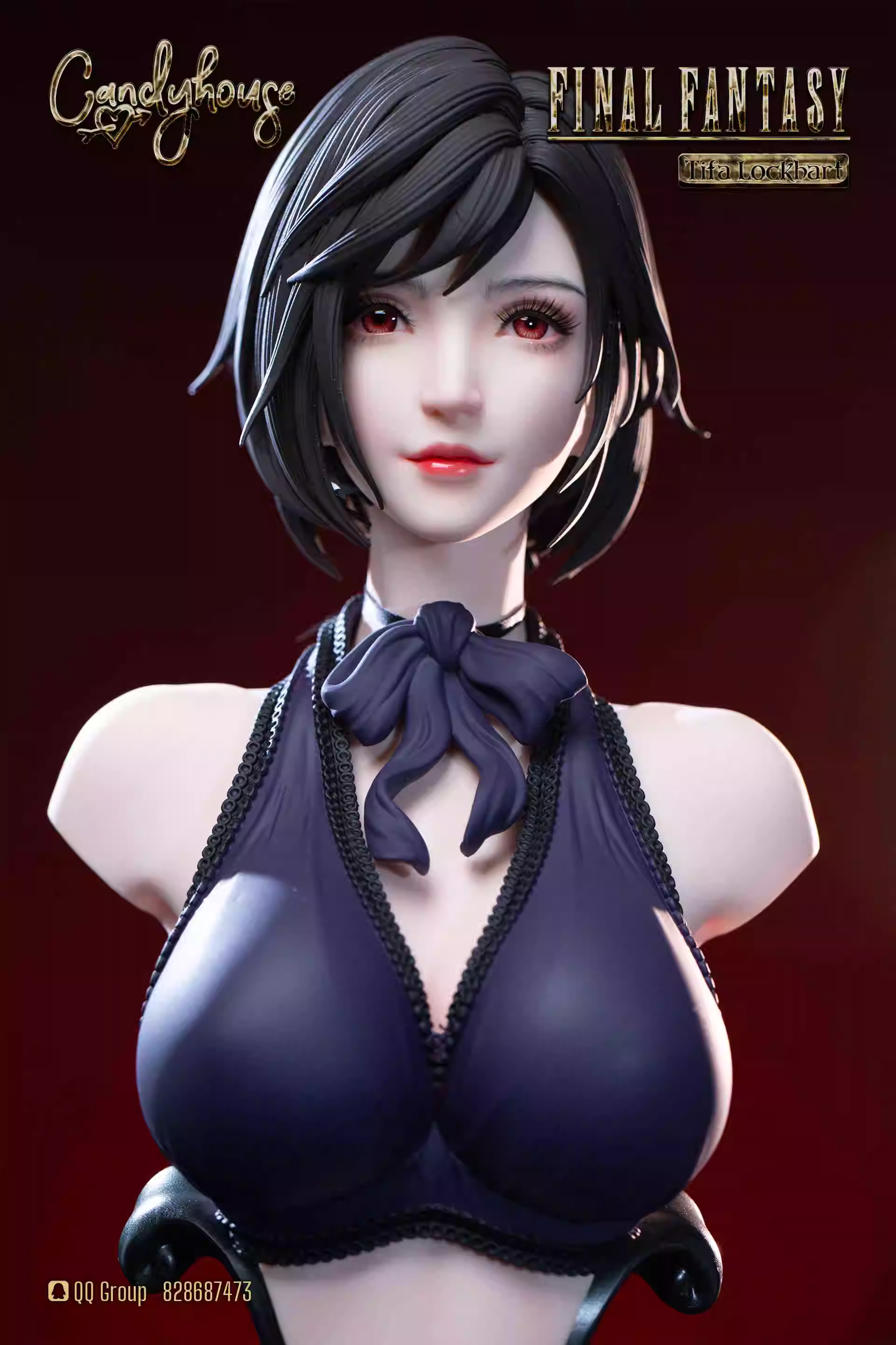 【Pre-sale】1/3 Scale Bust of Tifa-(FF7) Final Fantasy-CandyHouse Studio