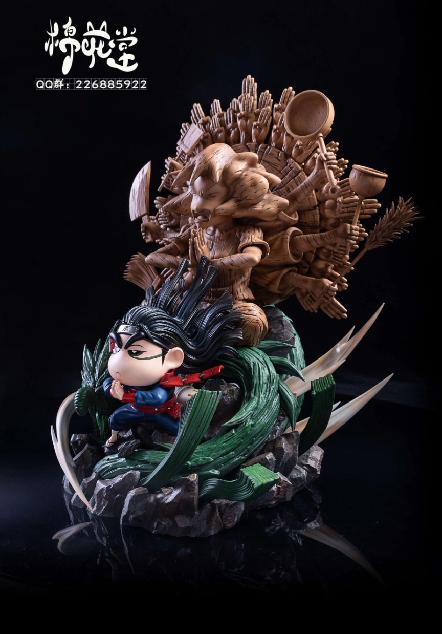 【Pre-sale】野原 しんのすけ Cosplay Senju Hashirama-Crayon Shin-chan-MianHuaTang Studio