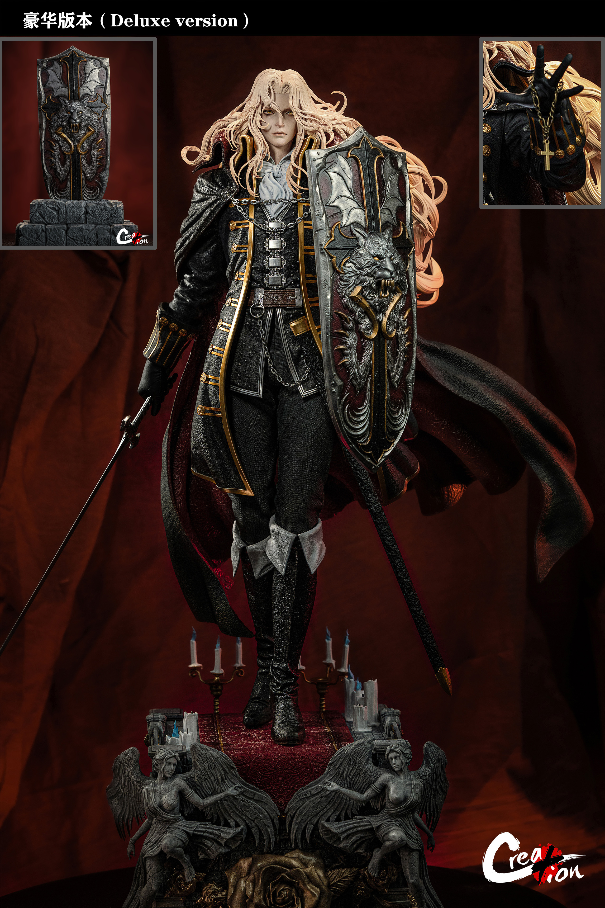【Last one】1/4 Scale Alucard-Castlevania III: Dracula's Curse-Creation Studio