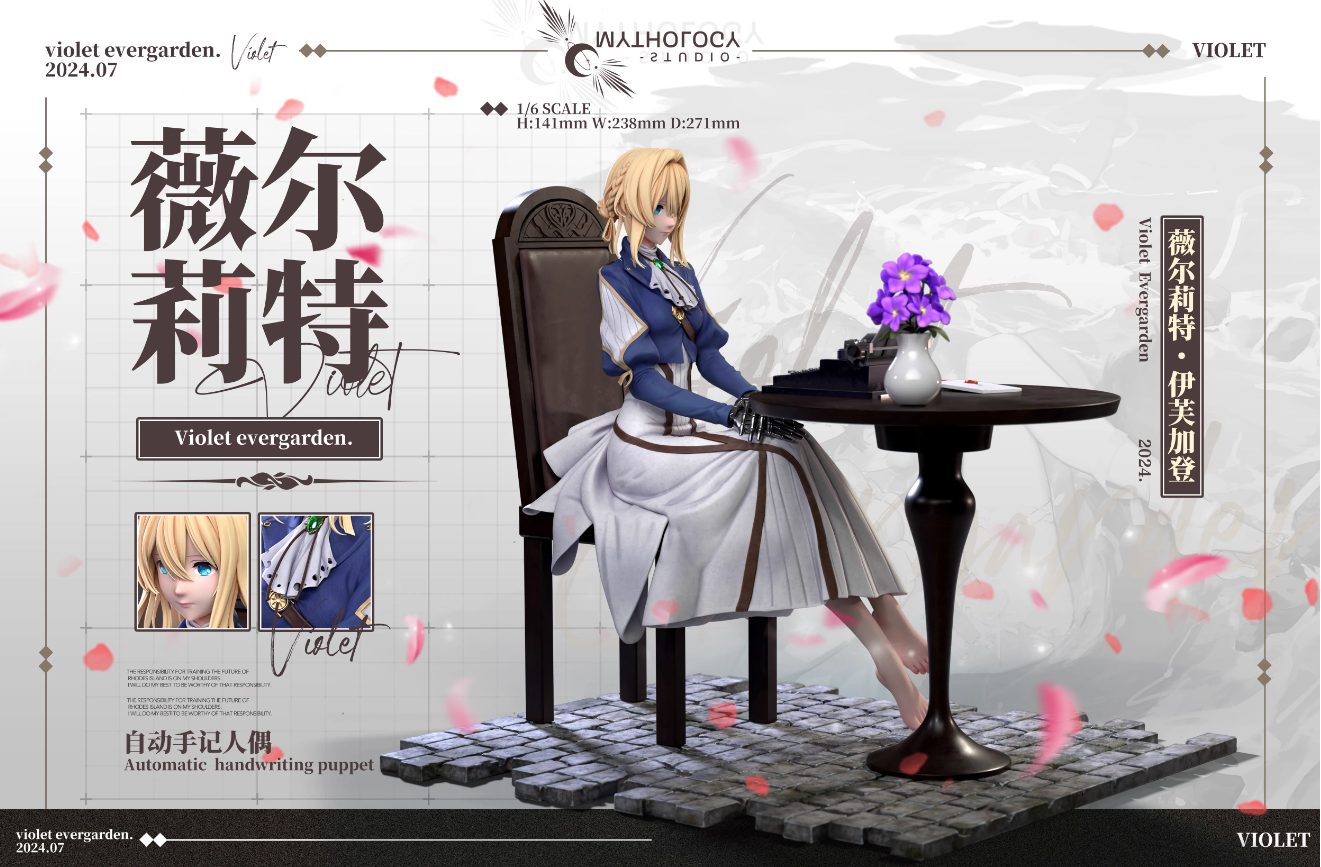【Pre-sale】1/6 Scale Violet-Violet Evergarden-Mythology Studio