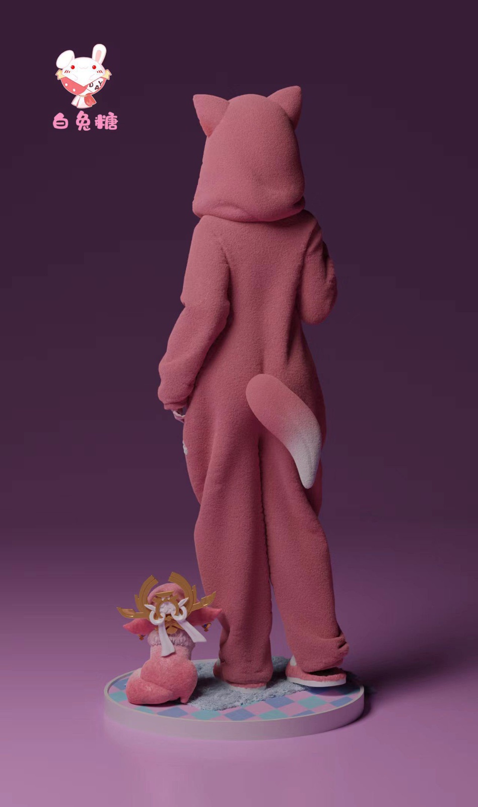 【Sold out】1/6 Scale Pajamas Ver. Raiden Shogun & Fox Form Yae Miko-Genshin Impact-BaiTuTang Studio