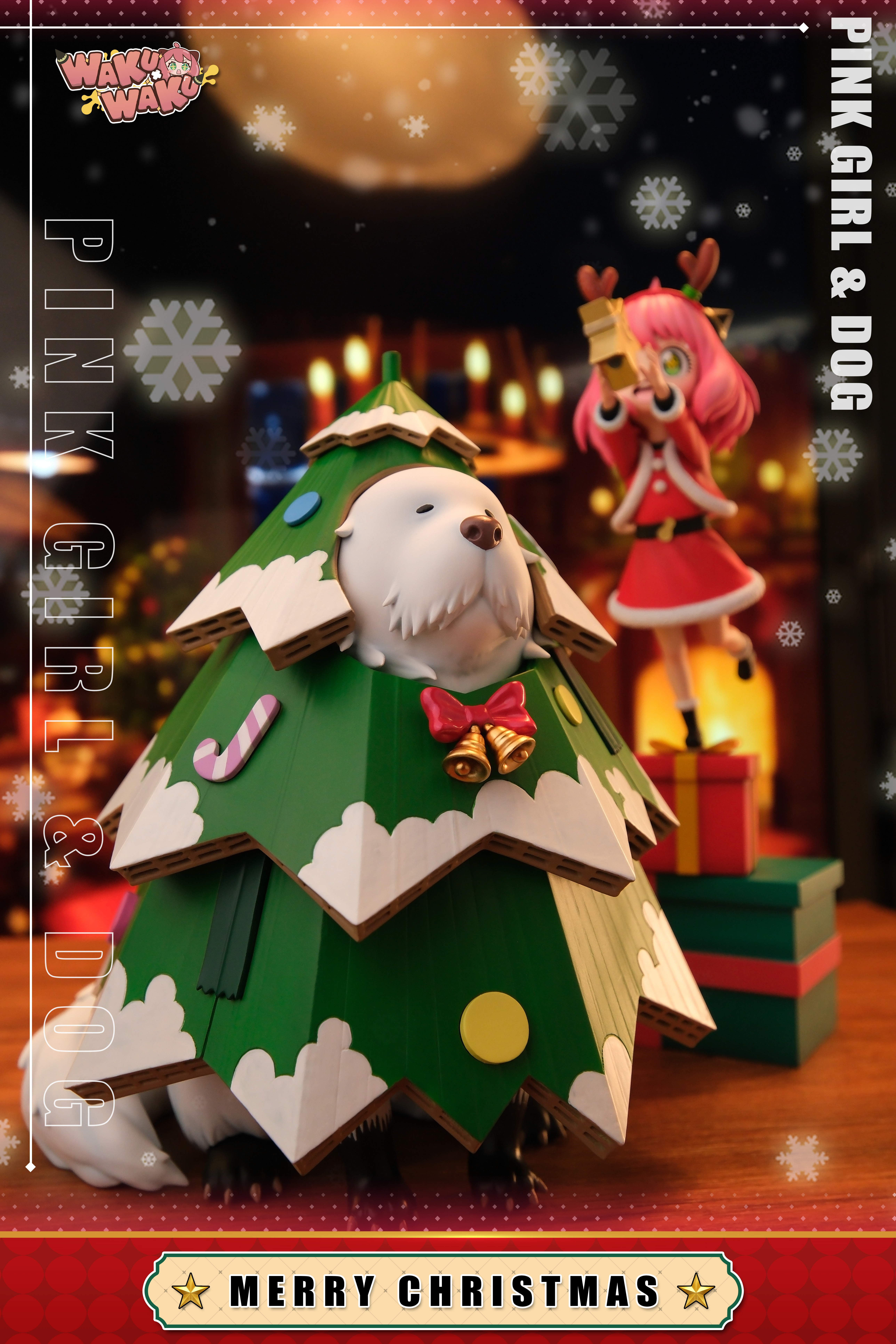 【Pre-sale】Christmas Anya Forger & Bond-WAKUWAKU Studio