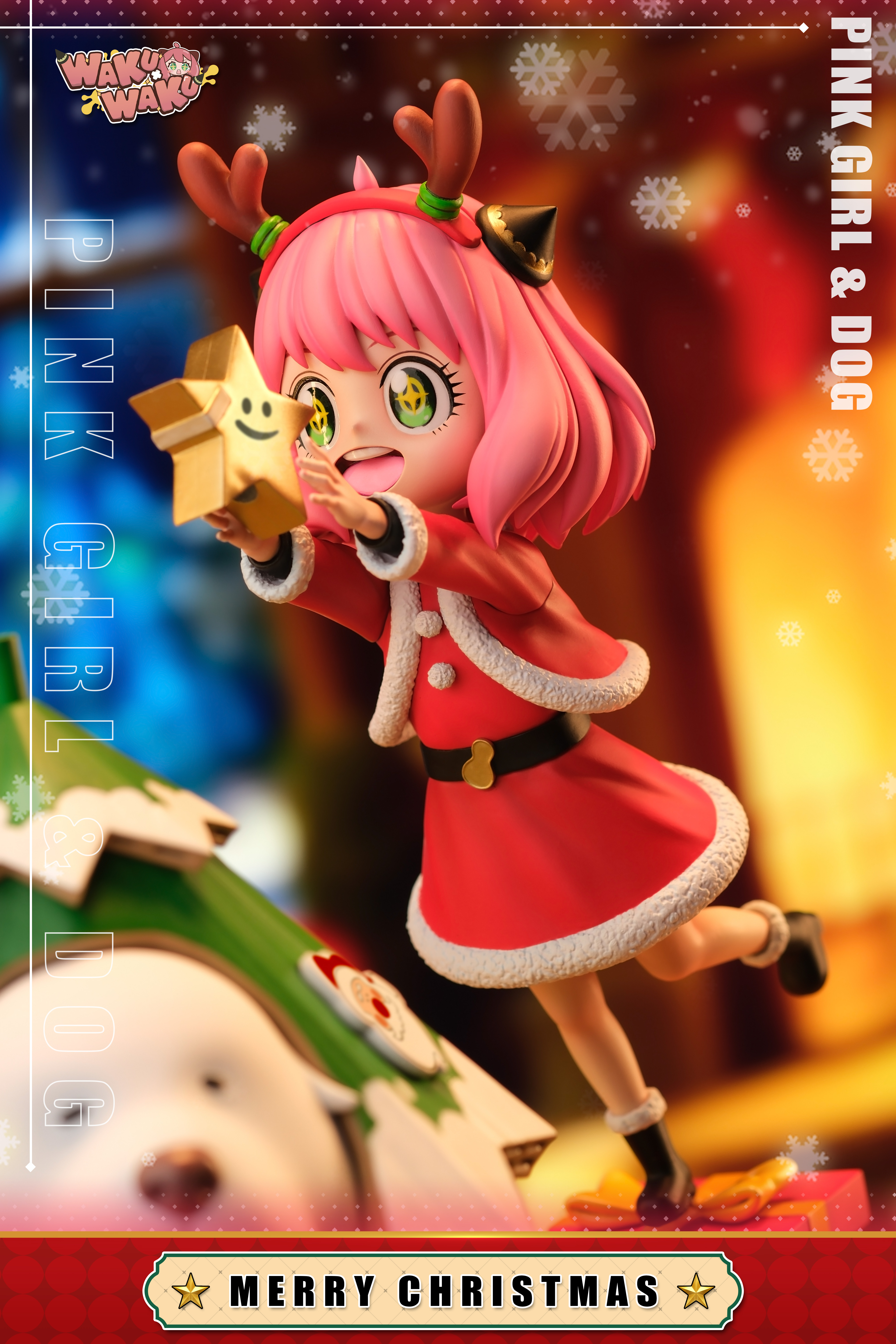 【Pre-sale】Christmas Anya Forger & Bond-WAKUWAKU Studio