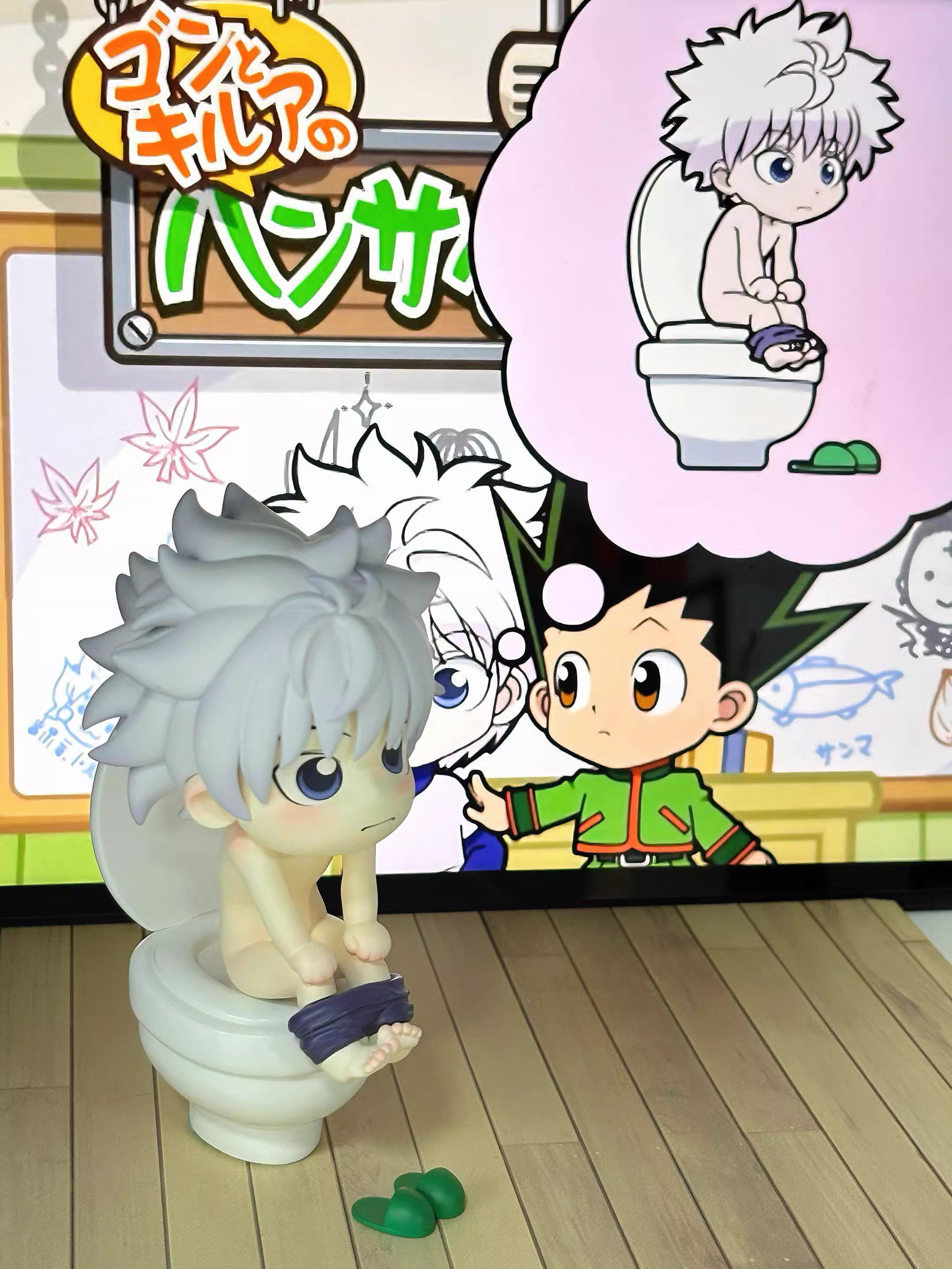 【Sold out】Closestool Killua Zoldyck-HUNTER×HUNTER-Mini Studio