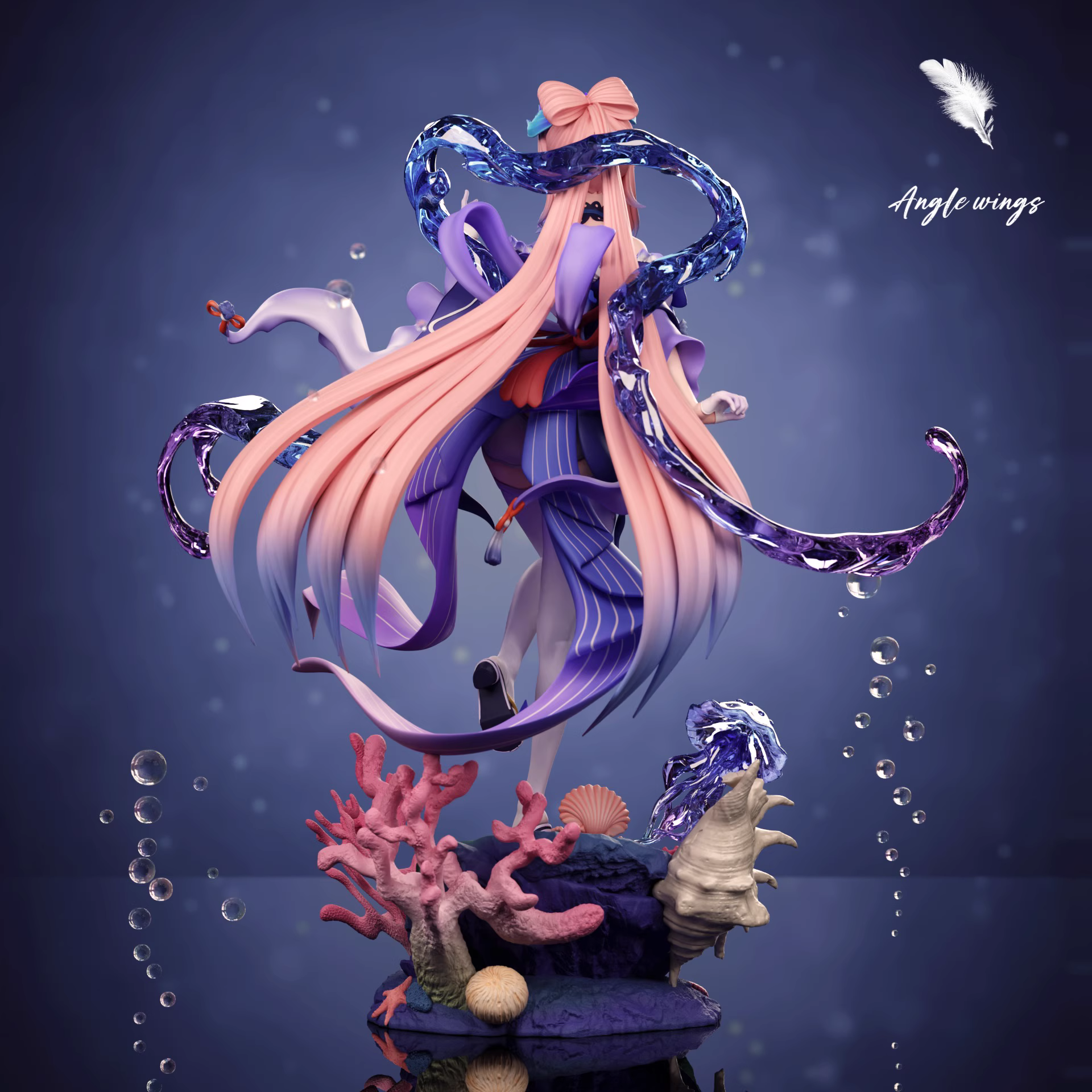 【Pre-sale】1/6 Scale Sangonomiya Kokomi-Genshin Impact-Angle Wings Studio