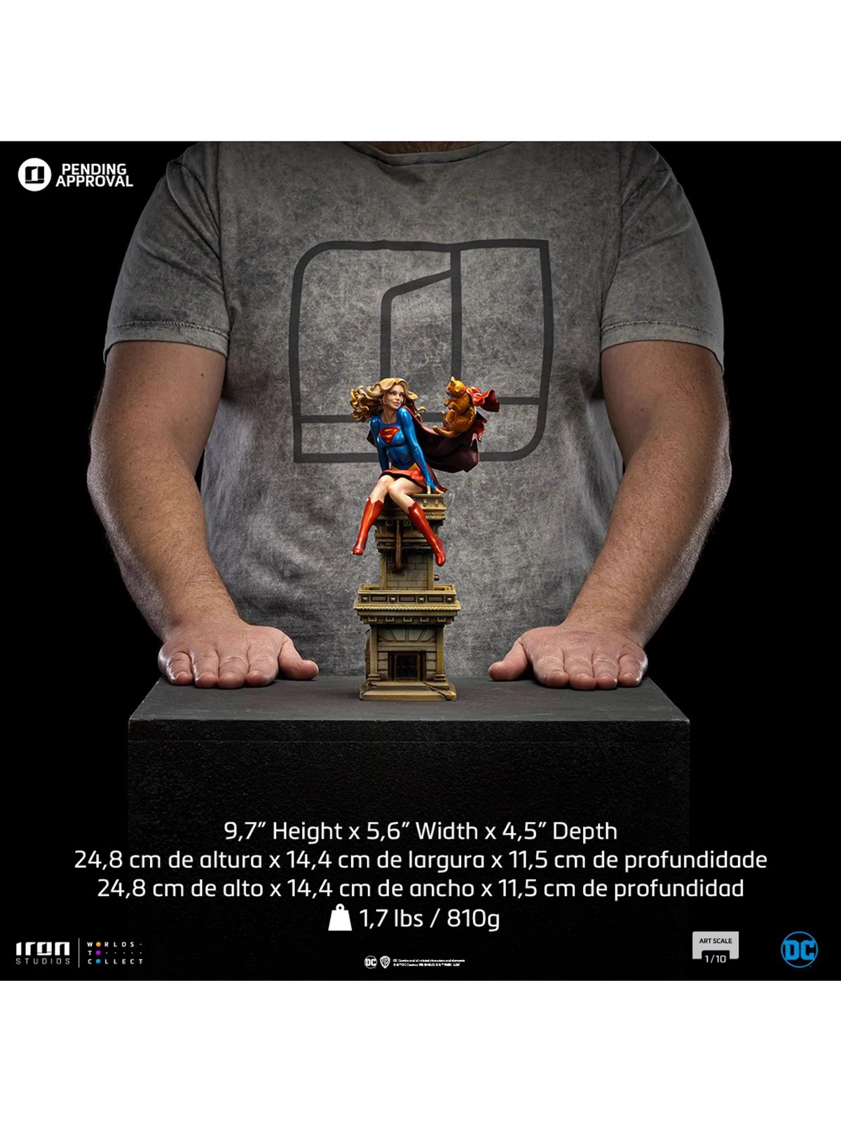 【Pre-sale】1/10 DCCDCG95023-10 Scale Supergirl-Other Series-Iron Studio