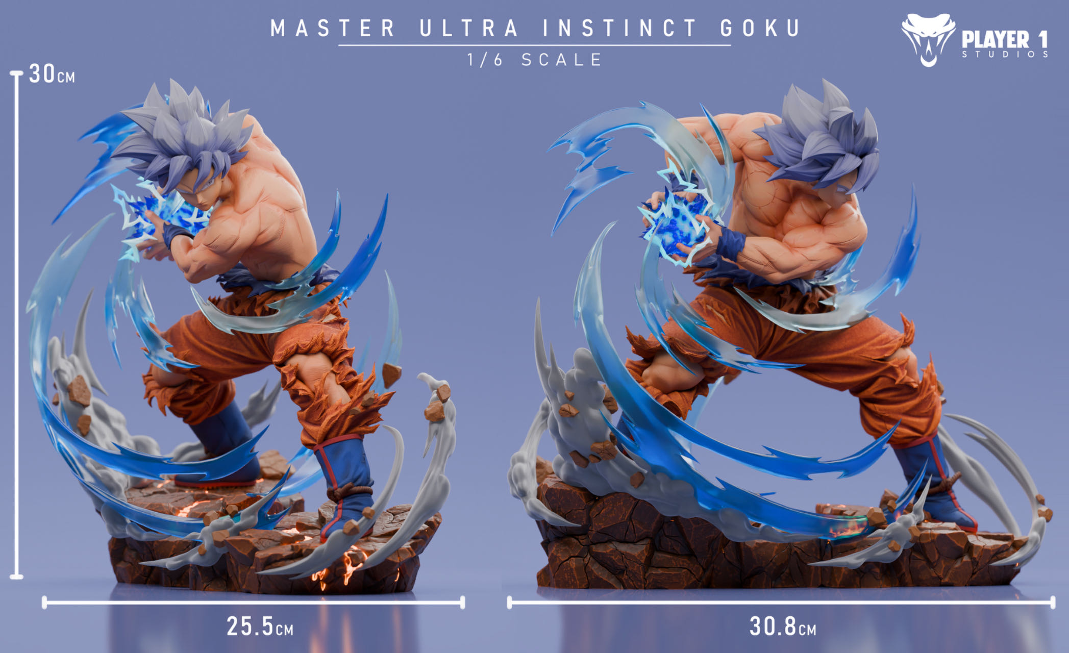【Pre-sale】1/6 & 1/4 Scale Son Goku Master Ultra Instinct-Player 1 Studio