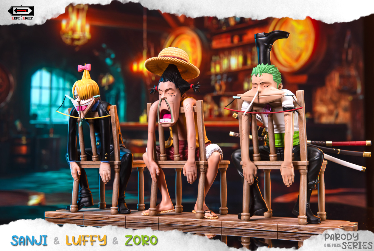 【Pre-sale】Luffy, Zoro & Sanji-LEFT & RIGHT Studio