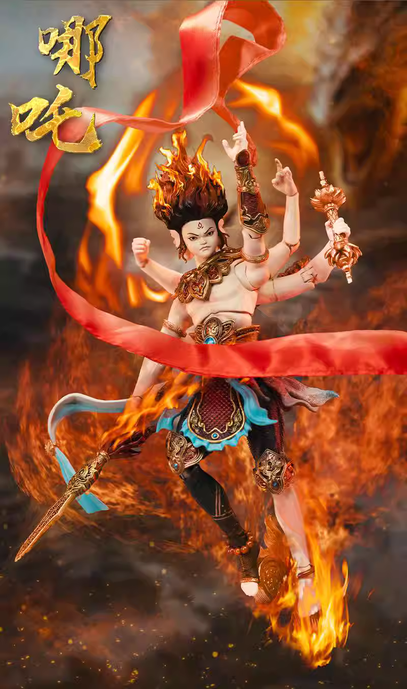 【Pre-sale】1/12 Scale FJ-1A02 NeZha-The Journey to the West-FancyRealm Studio