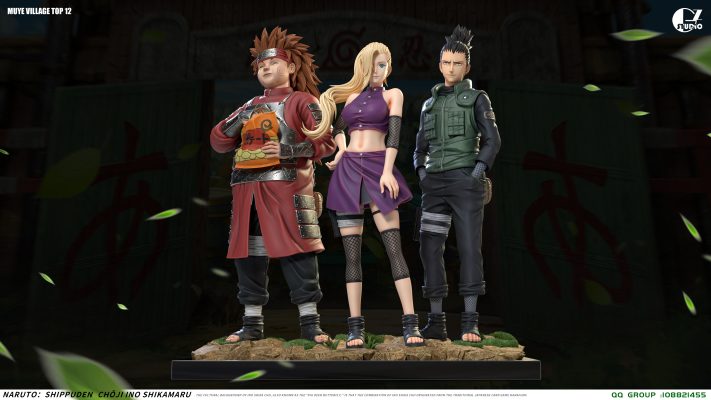 【Pre-sale】1/6 Scale Boar–Deer–Butterfly Akimichi Choji & Nara Shikamaru & Yamanaka Ino-GZ Studio