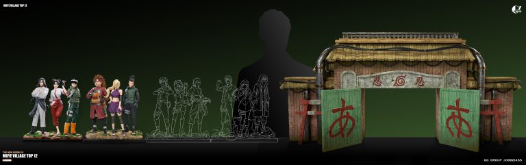 【Pre-sale】1/6 Scale Boar–Deer–Butterfly Akimichi Choji & Nara Shikamaru & Yamanaka Ino-GZ Studio