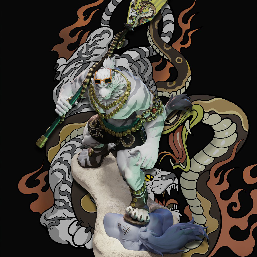 【Sold out】1/6 Scale JinQiu-Other series-Shibadon Studio