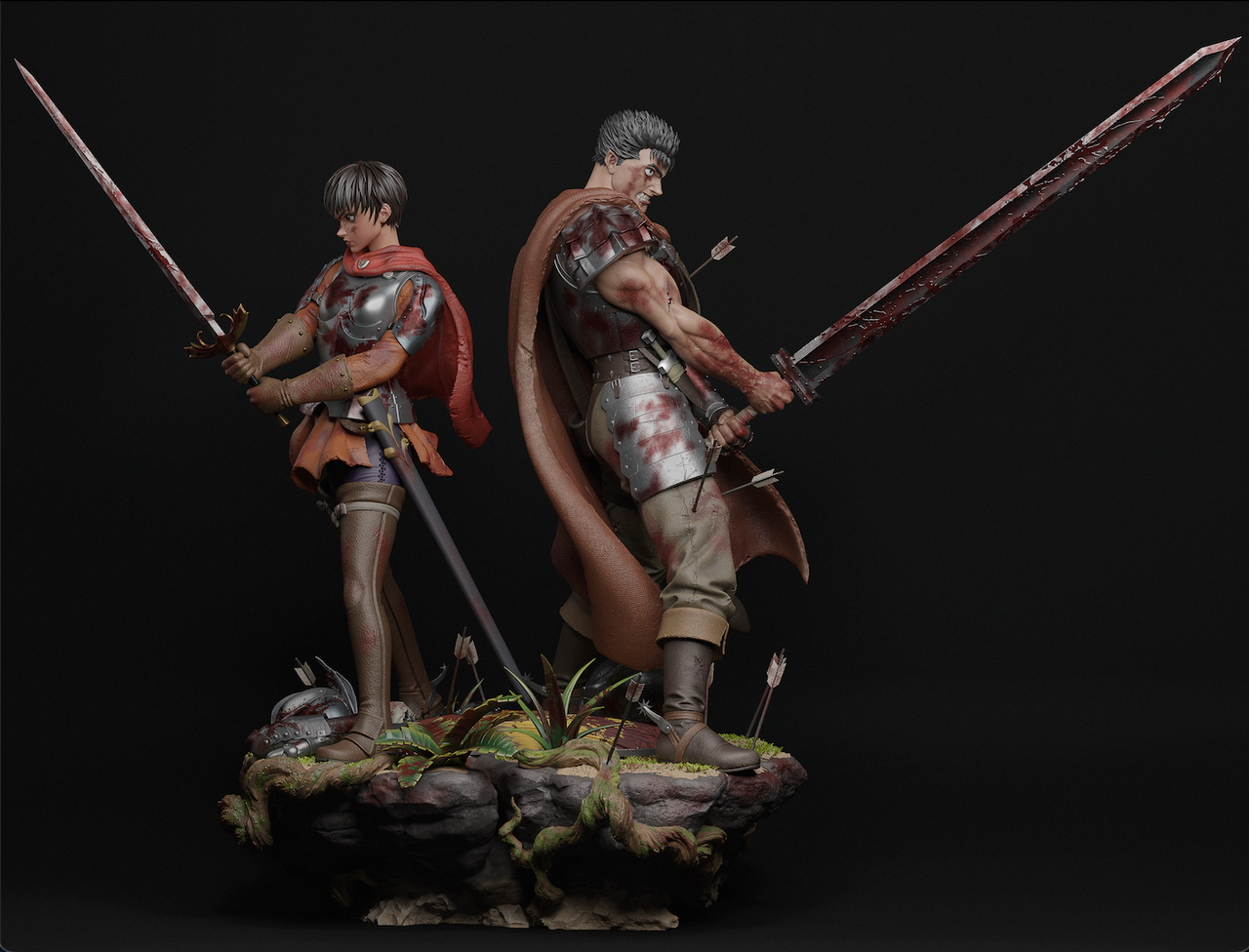 【Pre-sale】1/6 & 1/4 Scale Guts & Casca-Player 1 Studio