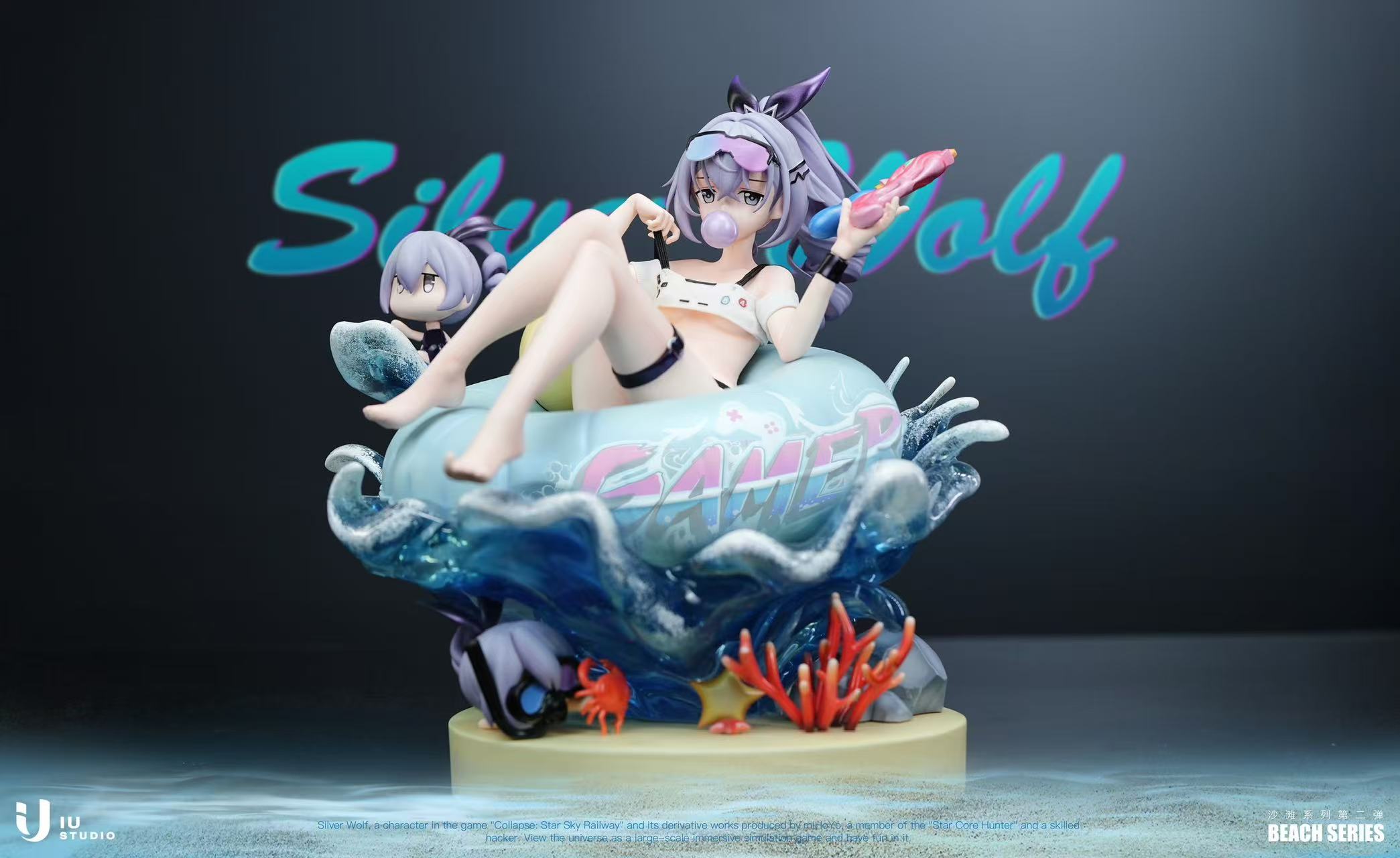 【Pre-sale】1/6 Scale Swimming Suit Silver Wolf-Honkai: Star Rail-IU Studio