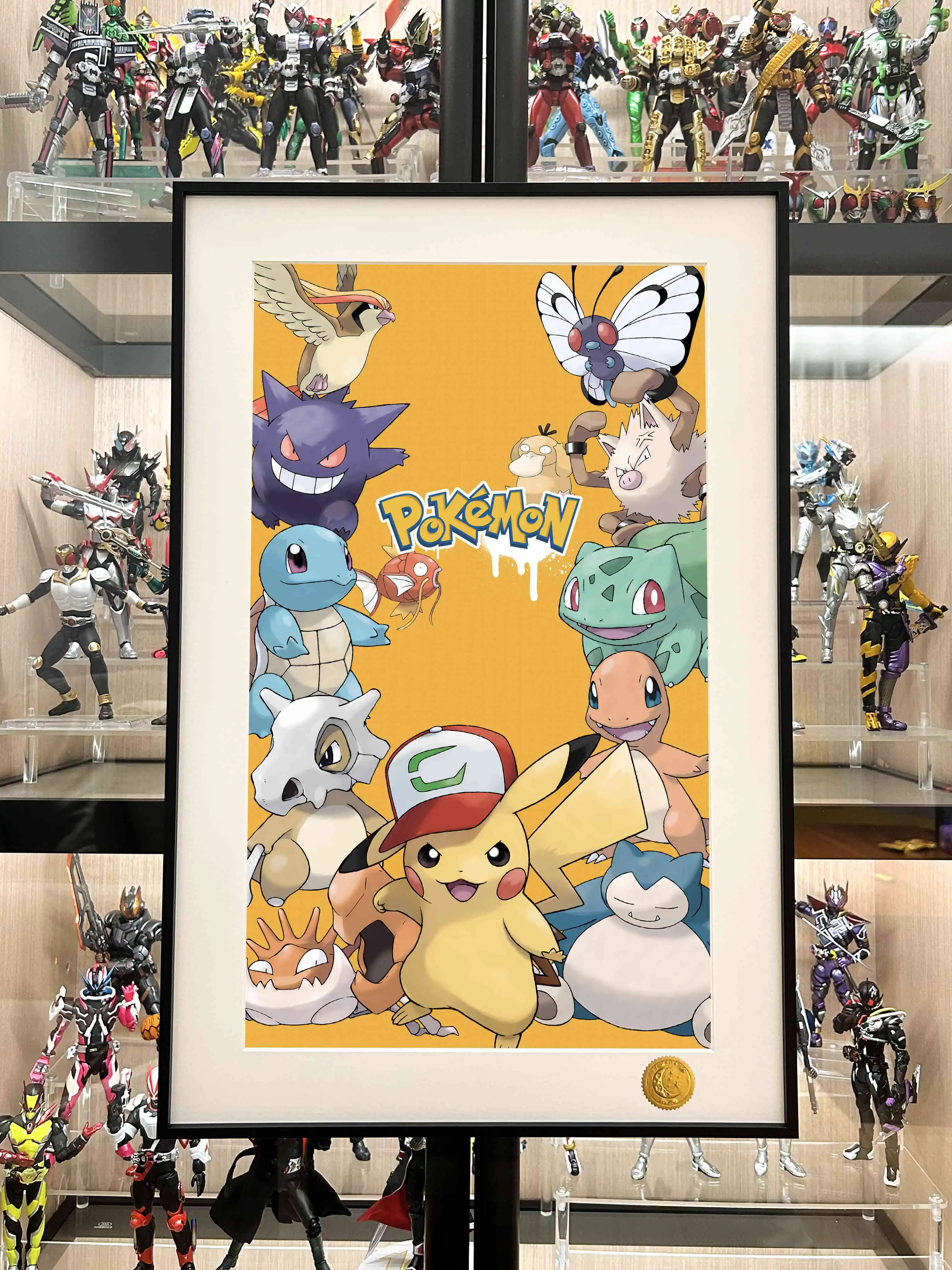【Pre-sale】Decorative Painting of Pikachu and Their Friends-Pokemon–Xingkong Studio