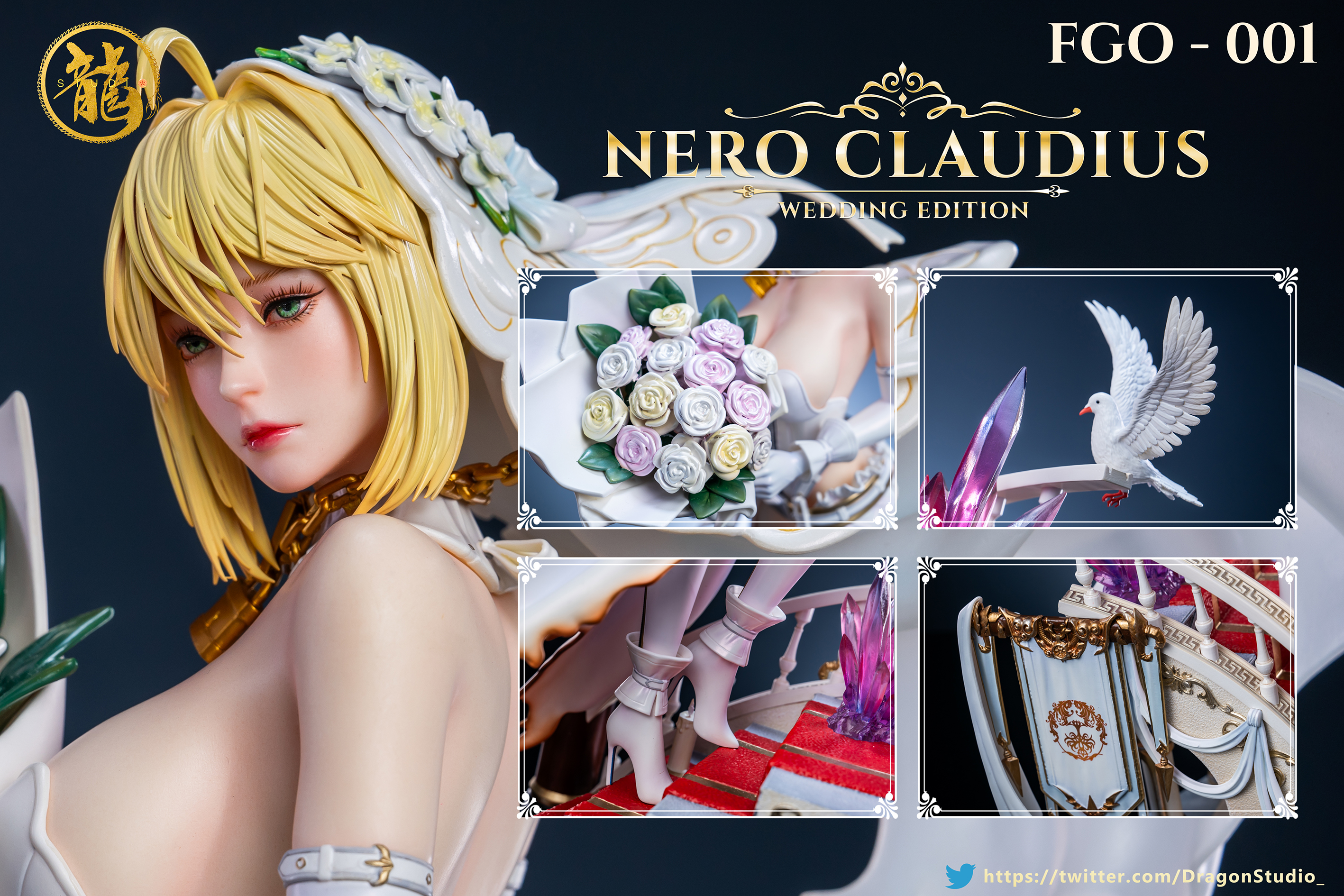 【Pre-sale】1/4 Scale Wedding Dress Nero 001-Fate/Grand Order-Dragon Studio