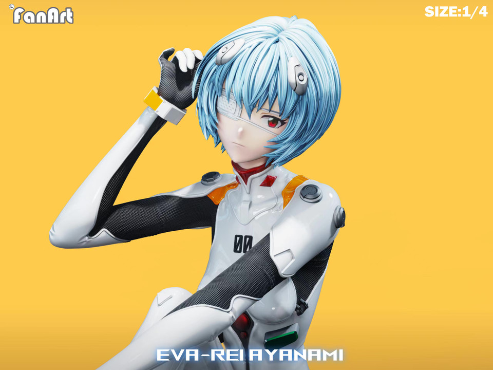 【Pre-sale】1/4 Scale Ayanami Rei with LED-EVA-FanArt Studio