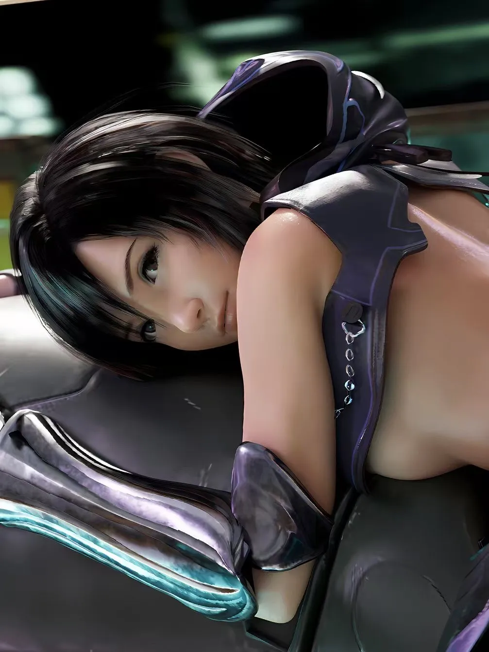 【Pre-sale】Decorative Painting of Motorbike Ver. Tifa-(FF7) Final Fantasy–Xingkong Studio