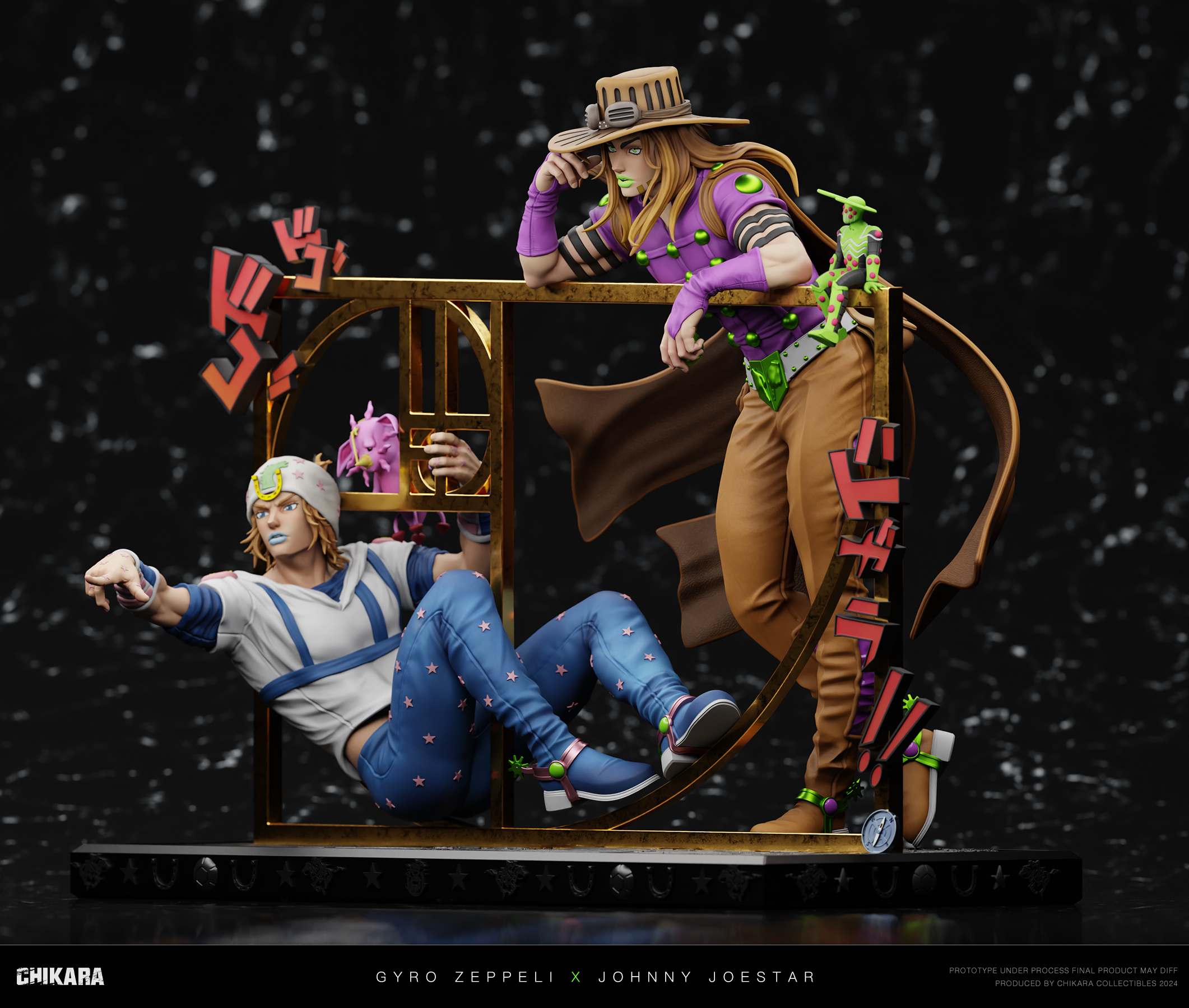 【Sold out】Gyro·Zeppeli & Johnny Joestar-JoJo's Bizarre Adventure-CHIKARA STUDIO