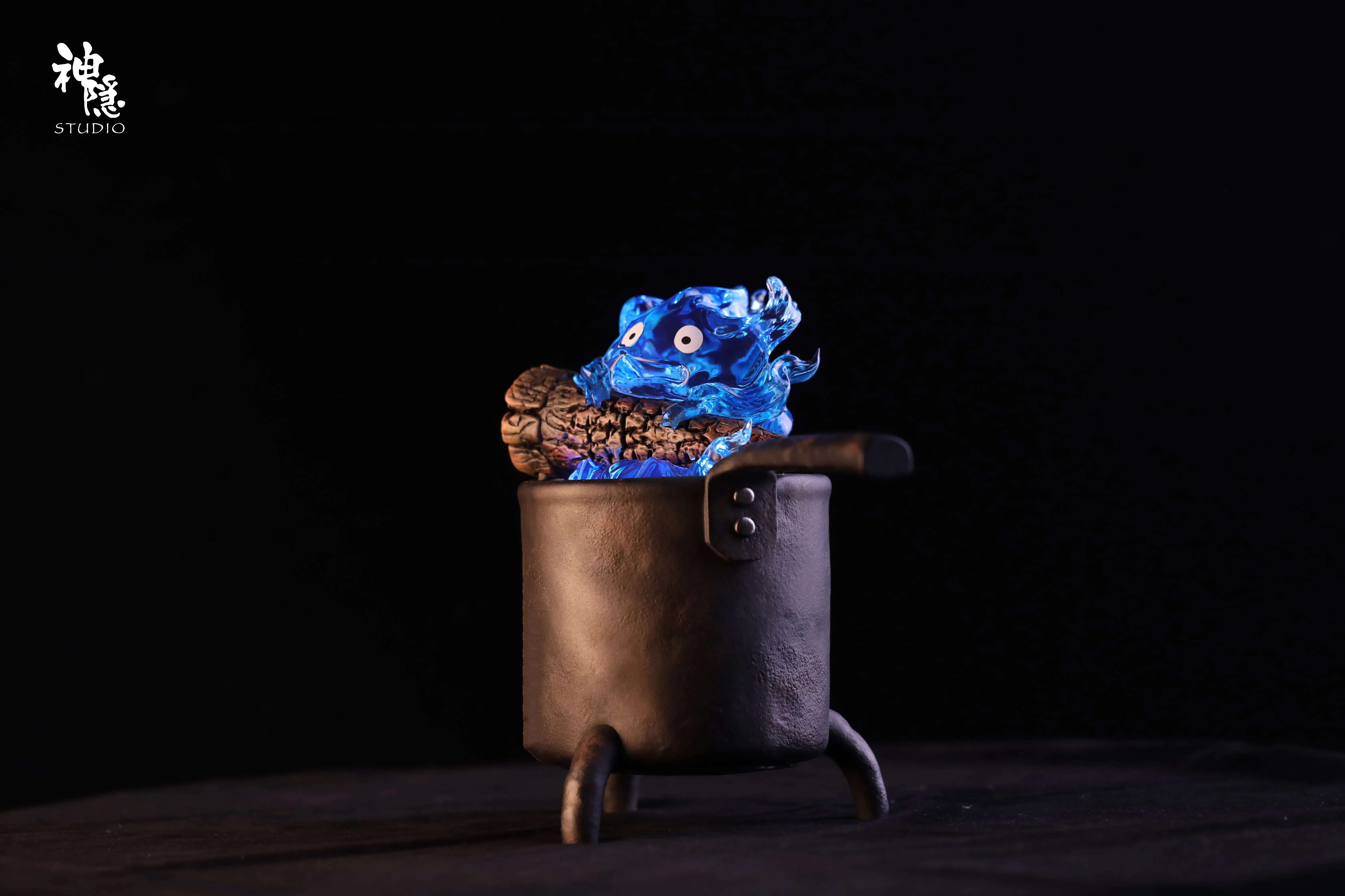 【In stock】Shiny Audio-visual Rhythm Version Calcifer-Studio Ghibli-ShenYin Studio