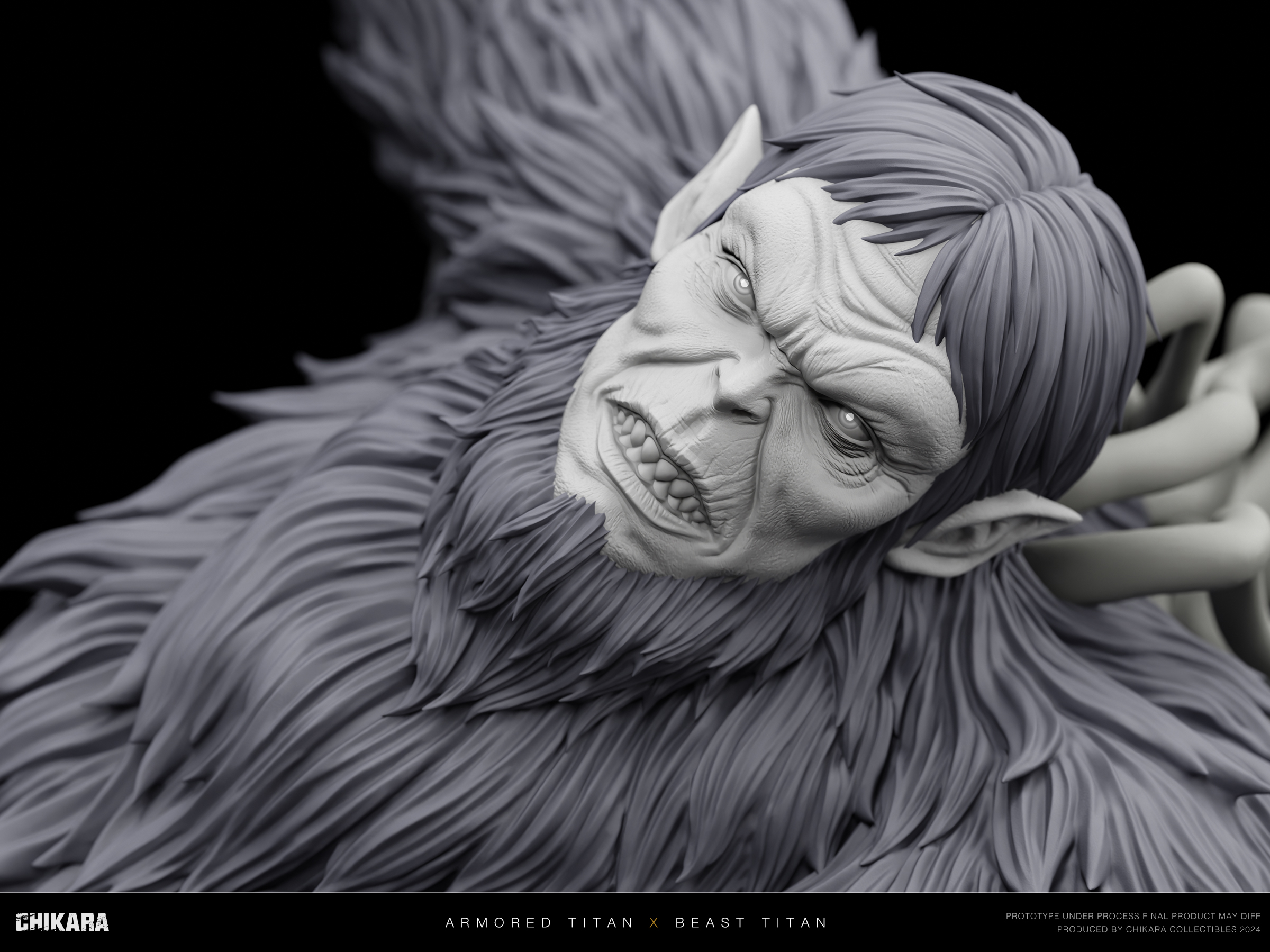 【Pre-sale】Beast Titan VS The Armored Titan-Attack on Titan-CHIKARA STUDIO