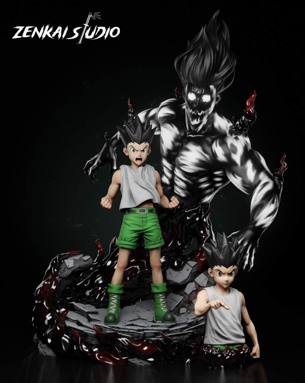 【Sold out】1/6, 1/4 & 1/1 Scale Gon Freecss-HUNTER X HUNTER-ZENKAI Studio
