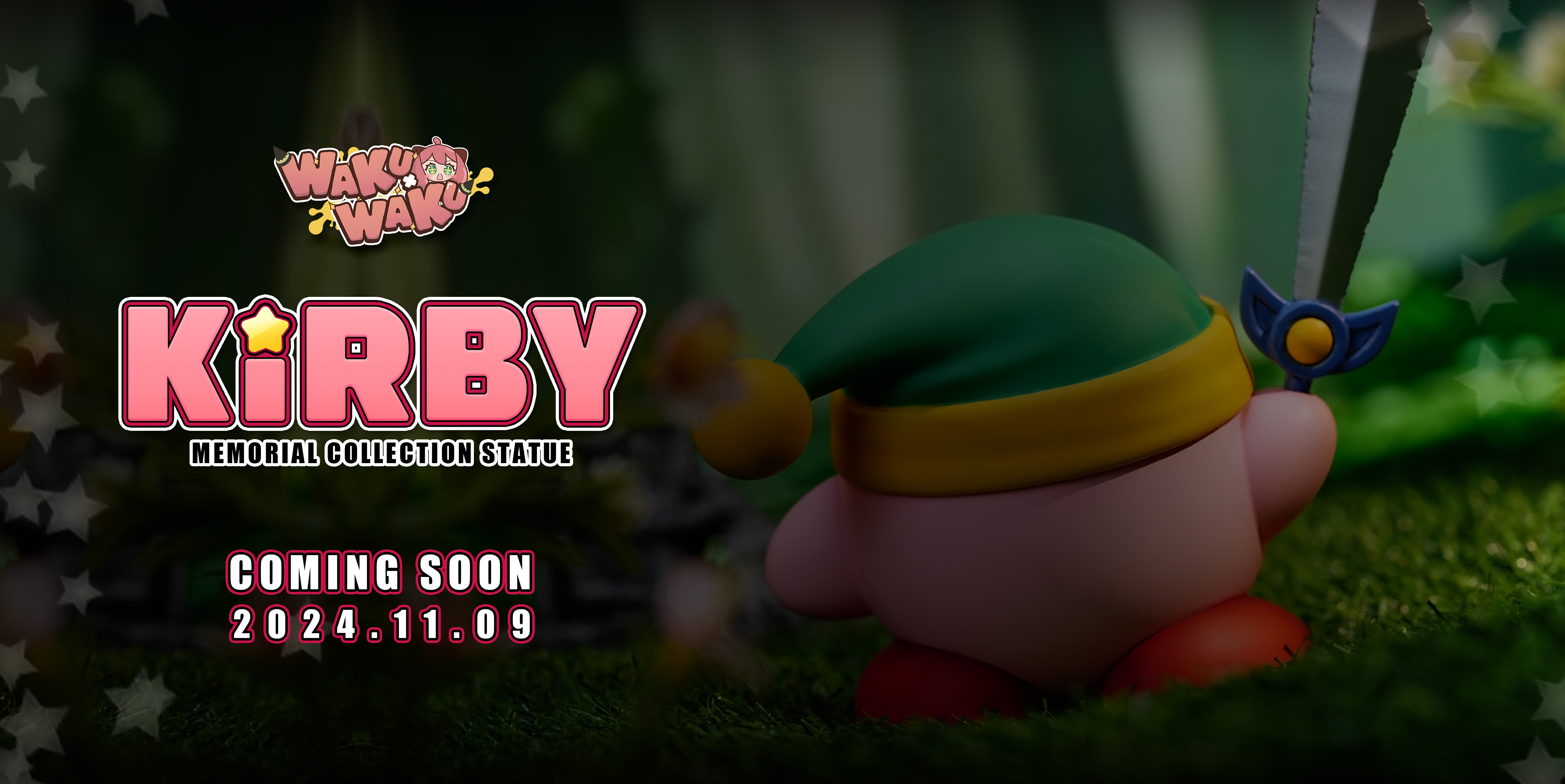 【Pre-sale】Swordsman Kirby-Pokemon-WAKUWAKU Studio