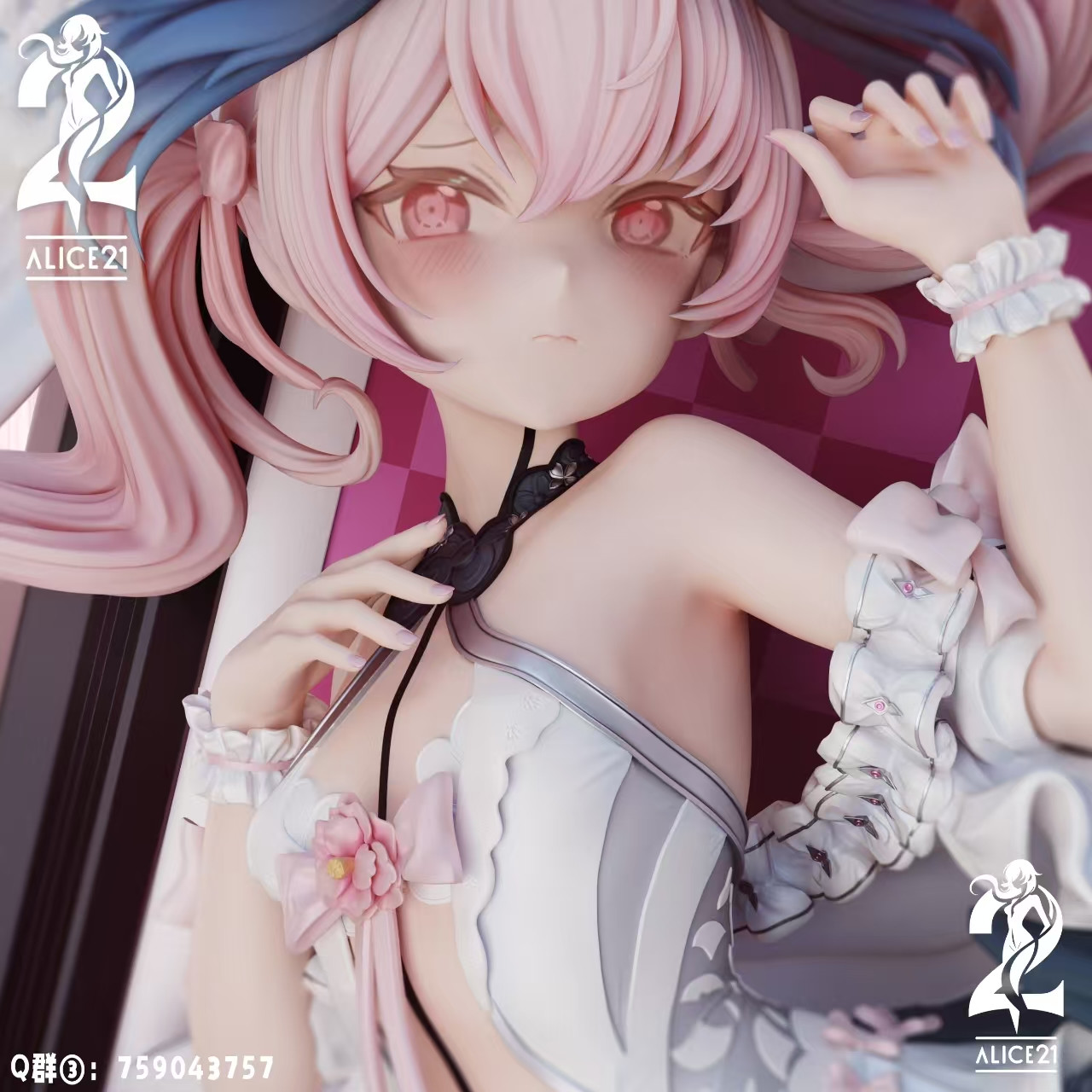 【Pre-sale】1/6 Scale White Wedding Dress Shimoe Koharu-Blue Archive-Alice21 Studio × icepuli