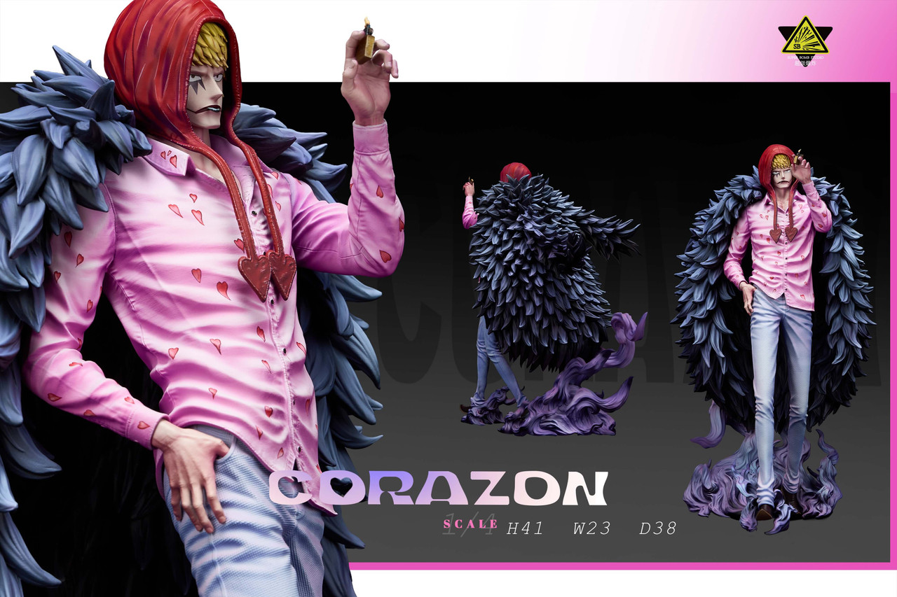【Pre-sale】Corazon & Doflamingo & Child Trafalgar D. Water Law-Super Bomb Studio