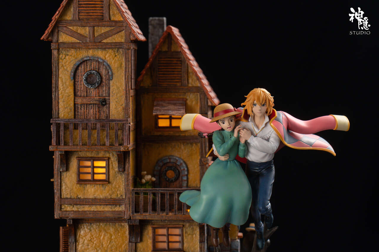 【Pre-sale】Howl and Sophie's Aerial Encounter with LED-Howl's Moving Castle-ShenYin Studio