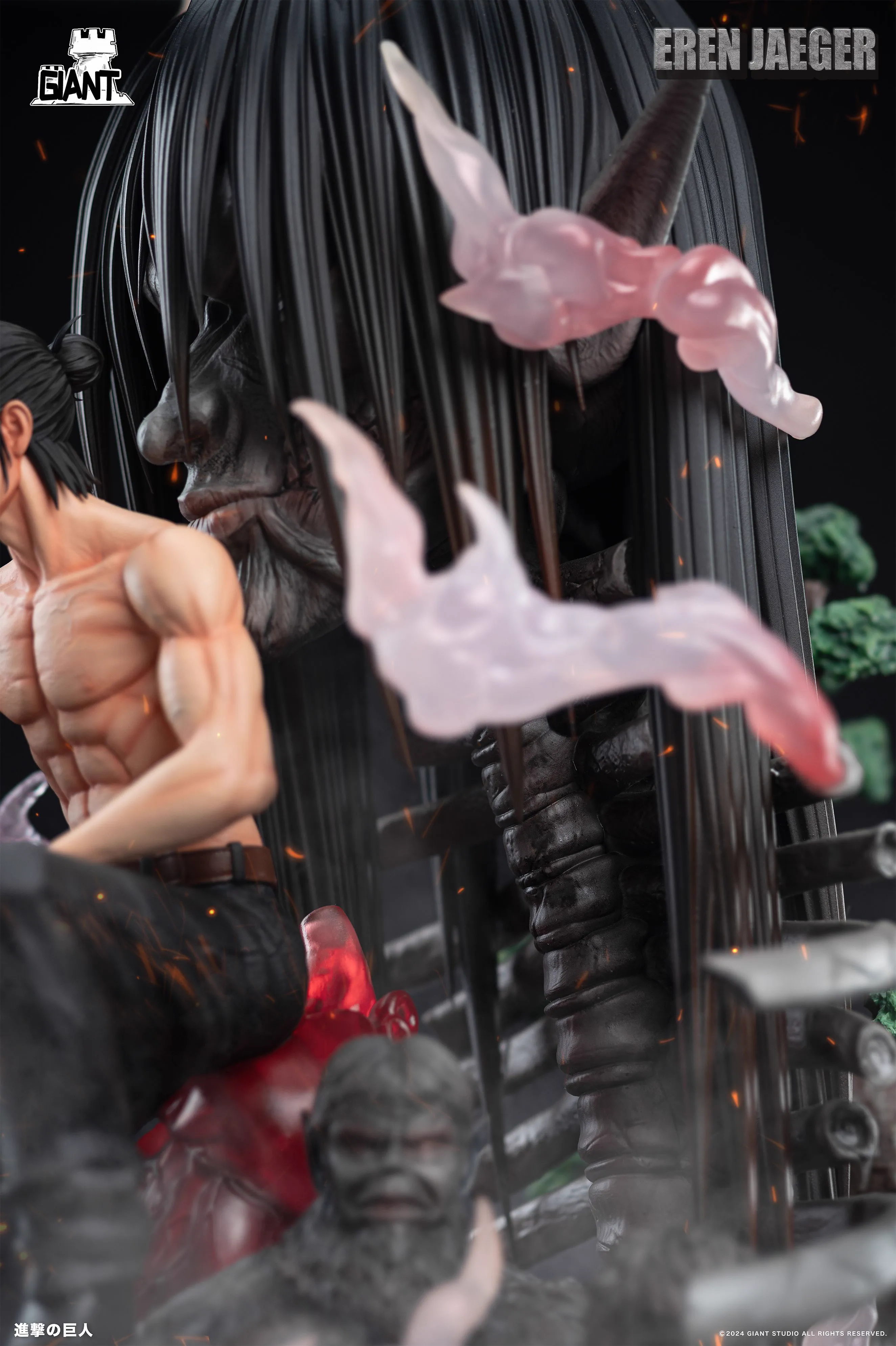 【Pre-sale】1/4 Scale Sitting Eren-Attack on Titan-Giant Studio