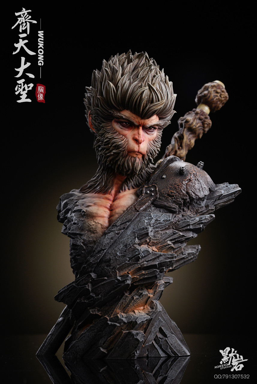 【Pre-sale】1/2 & 1/4 Scale Bust of Wukong-Black Myth: Wukong-MORENO Studio