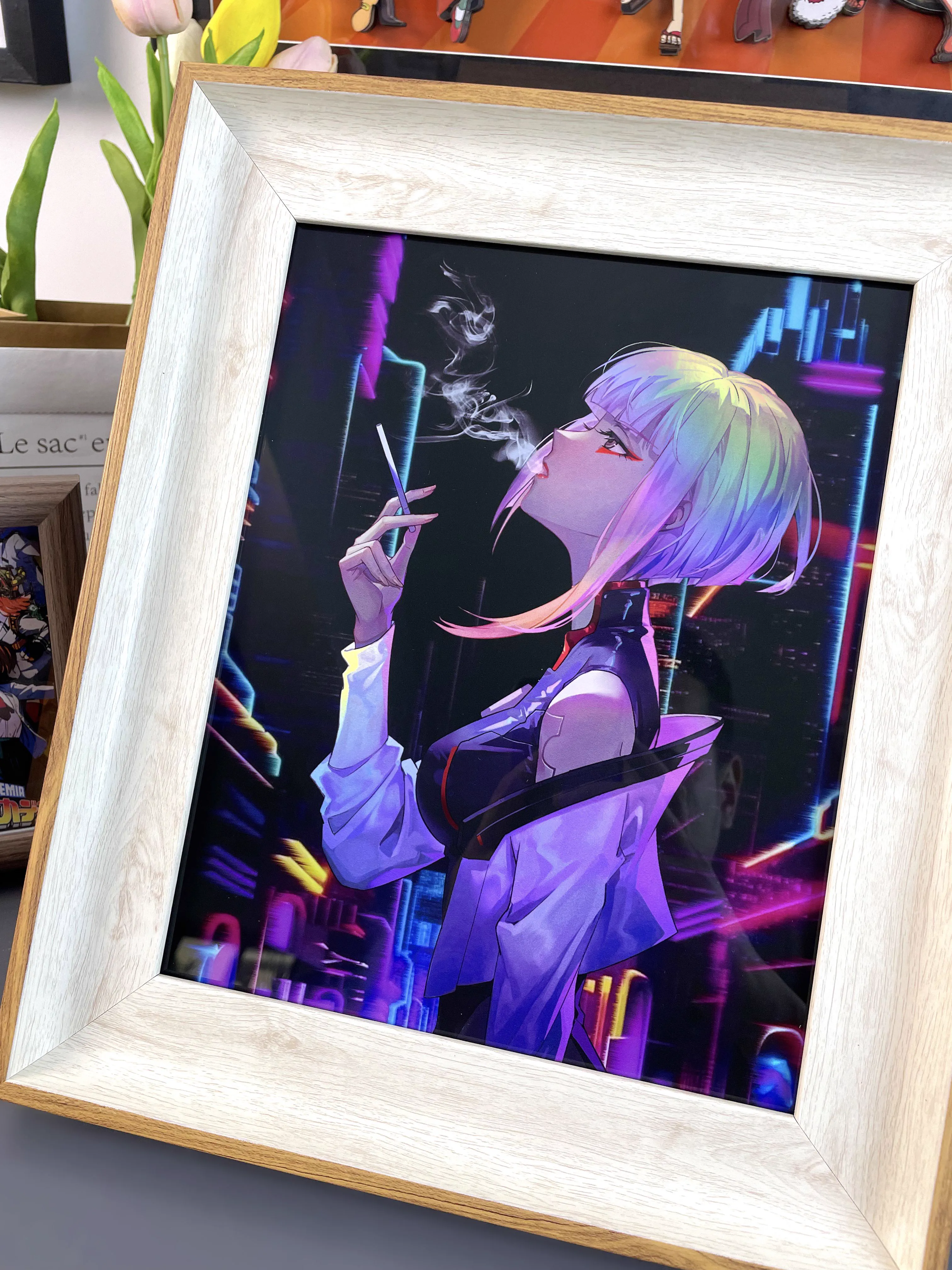 【In stock】Decorative Painting of Lucy-CYBERPUNK EDGERUNNERS-MOMO Studio