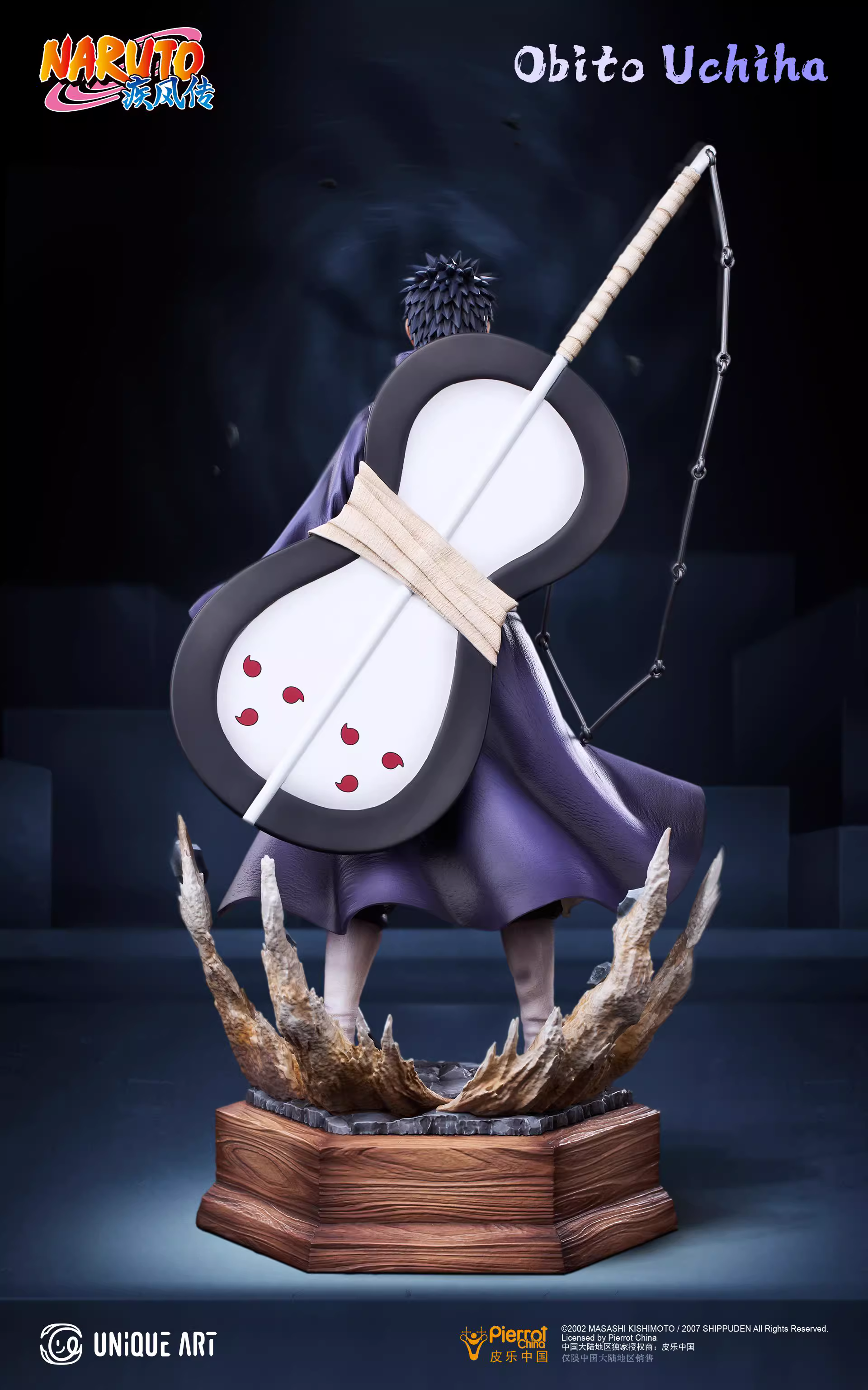 【Sold out】1/6 Scale Kakashi & Uchiha Obito-UNiQUE ART Studio